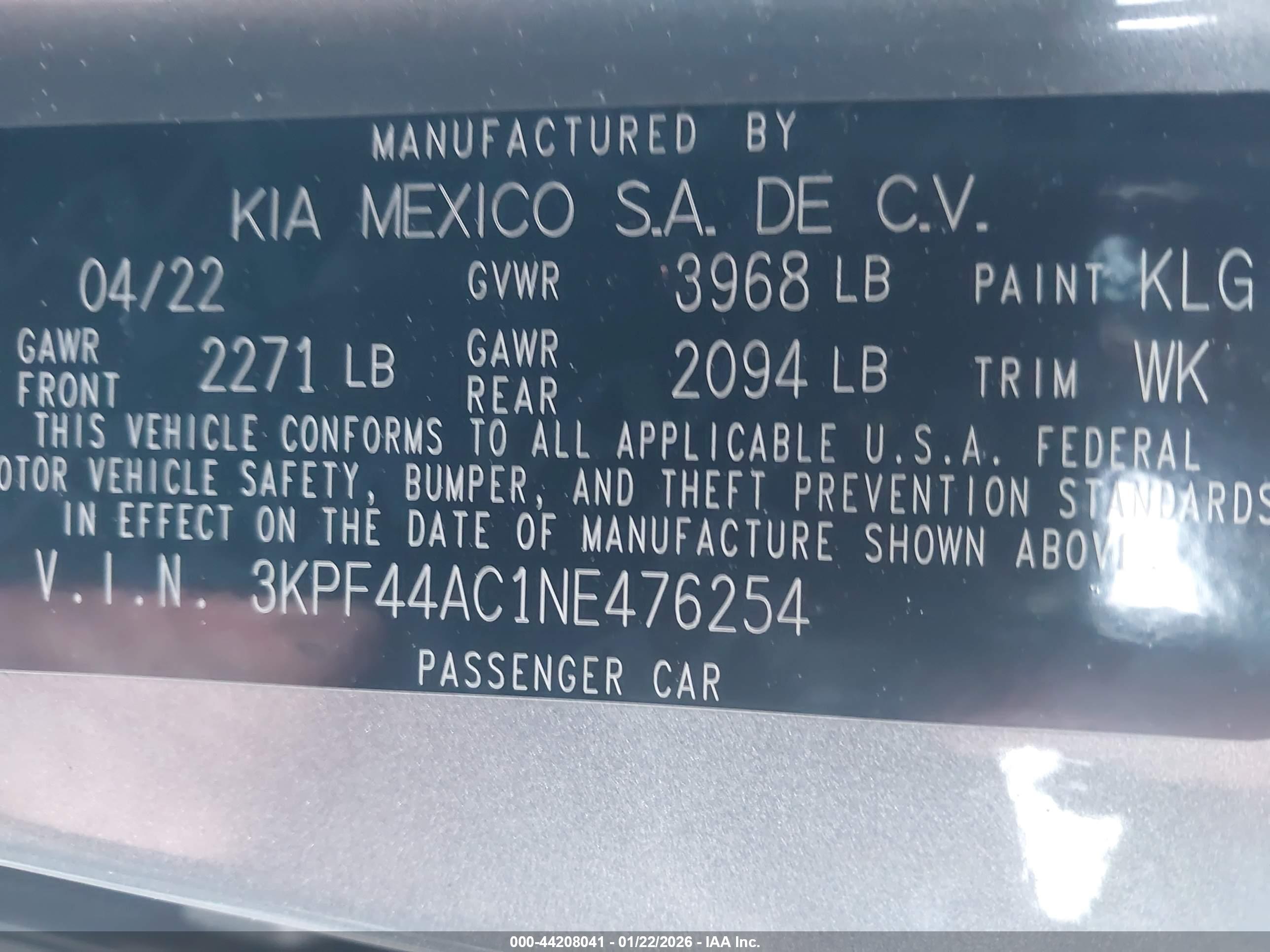 KIA FORTE image 9