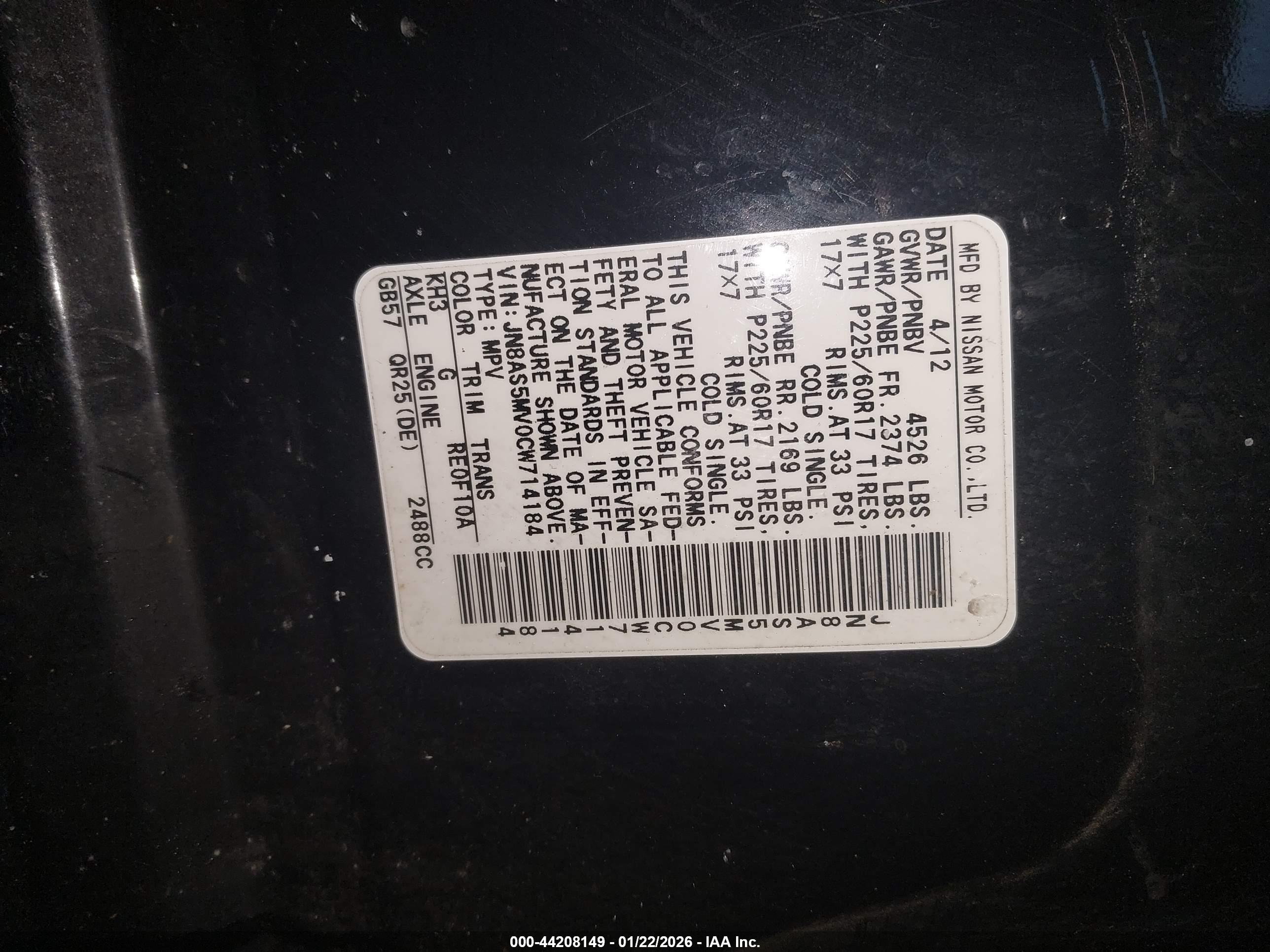 NISSAN ROGUE image 9