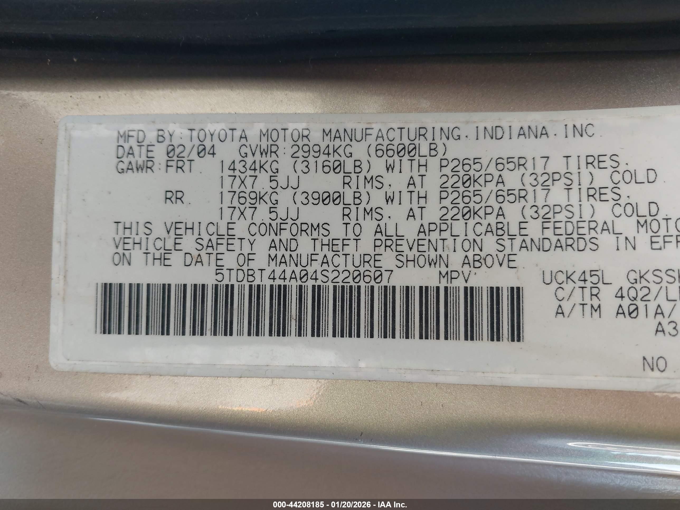 TOYOTA SEQUOIA image 9