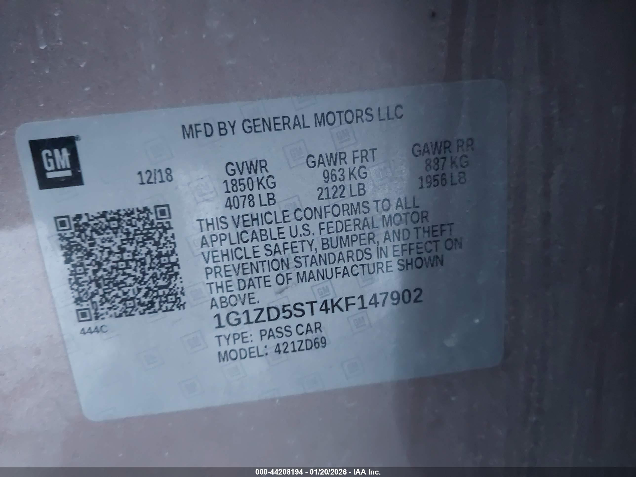 CHEVROLET MALIBU image 9