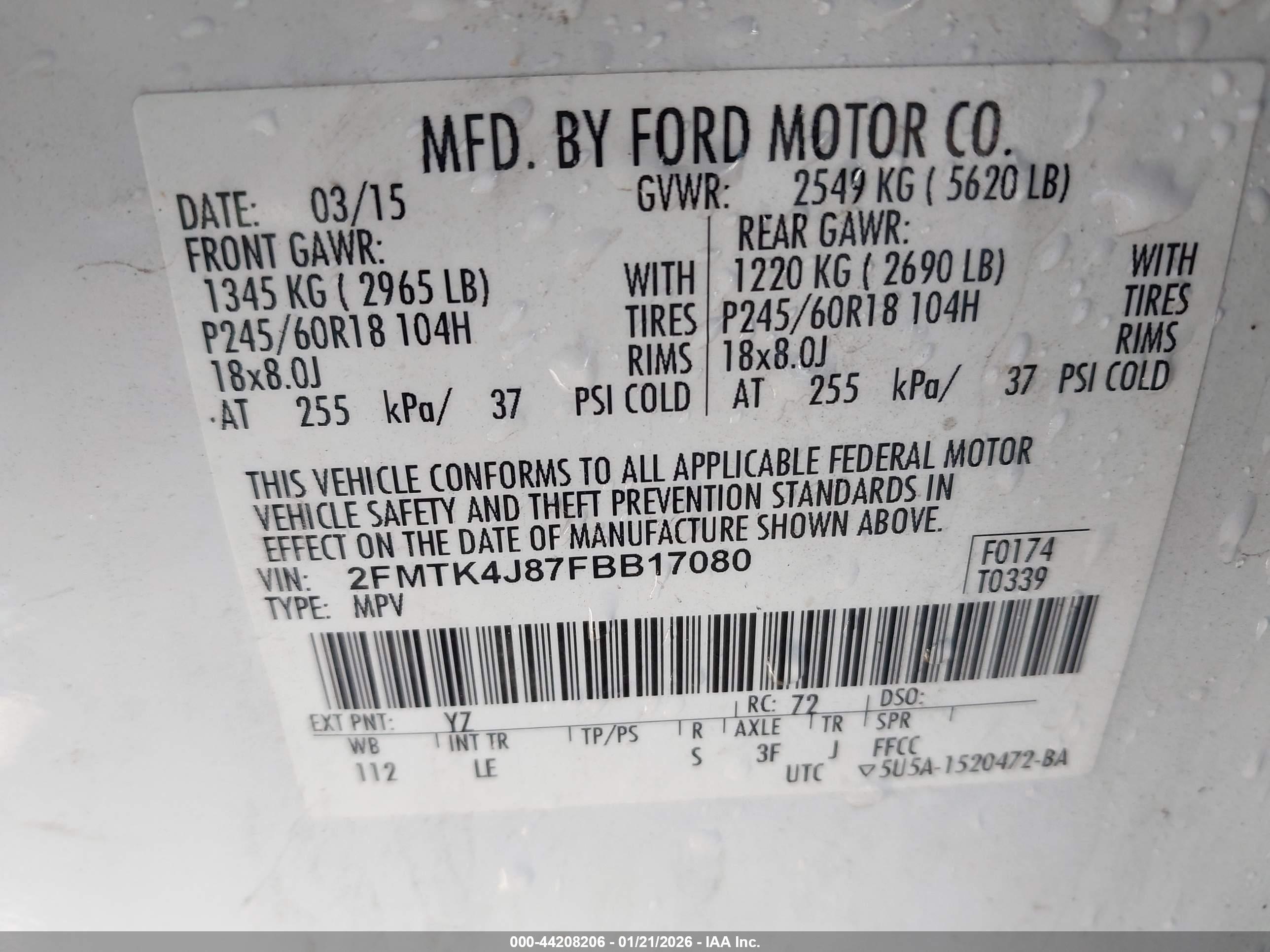 FORD EDGE image 9