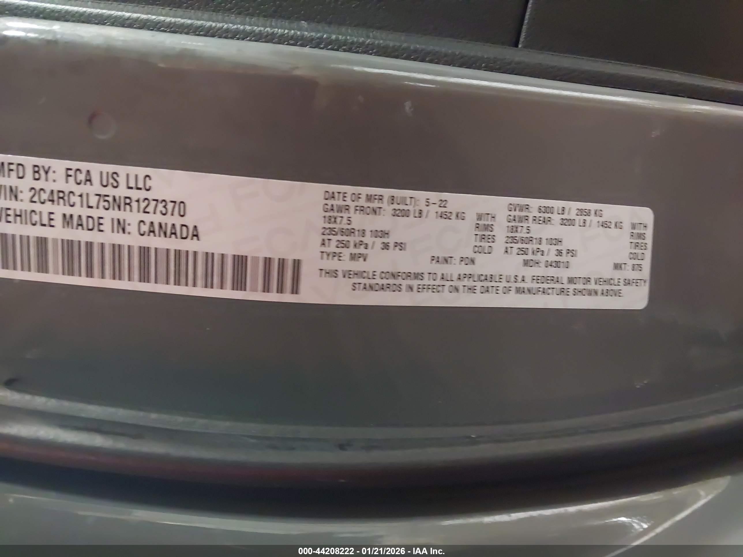 CHRYSLER PACIFICA image 9