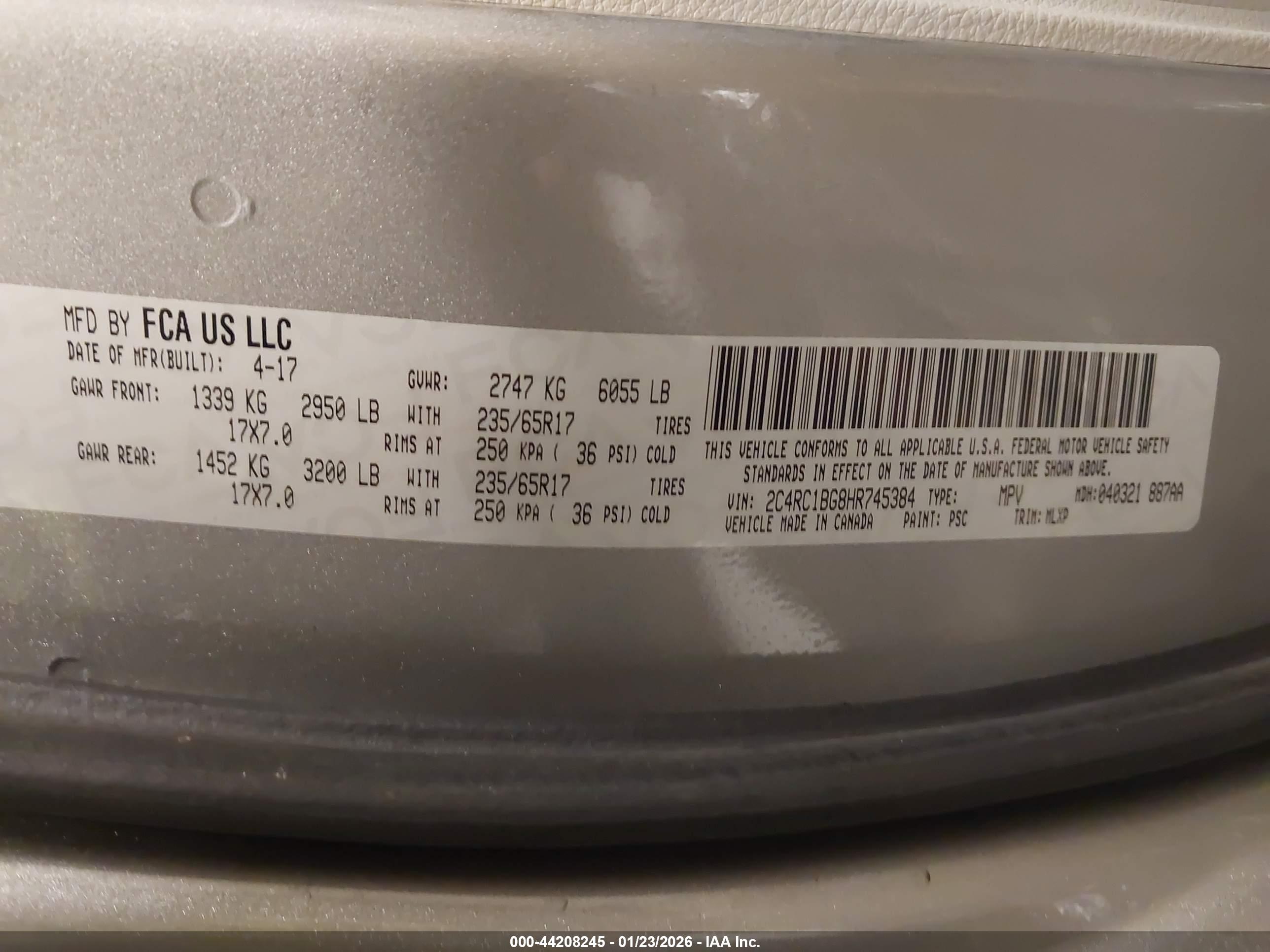 CHRYSLER PACIFICA image 9