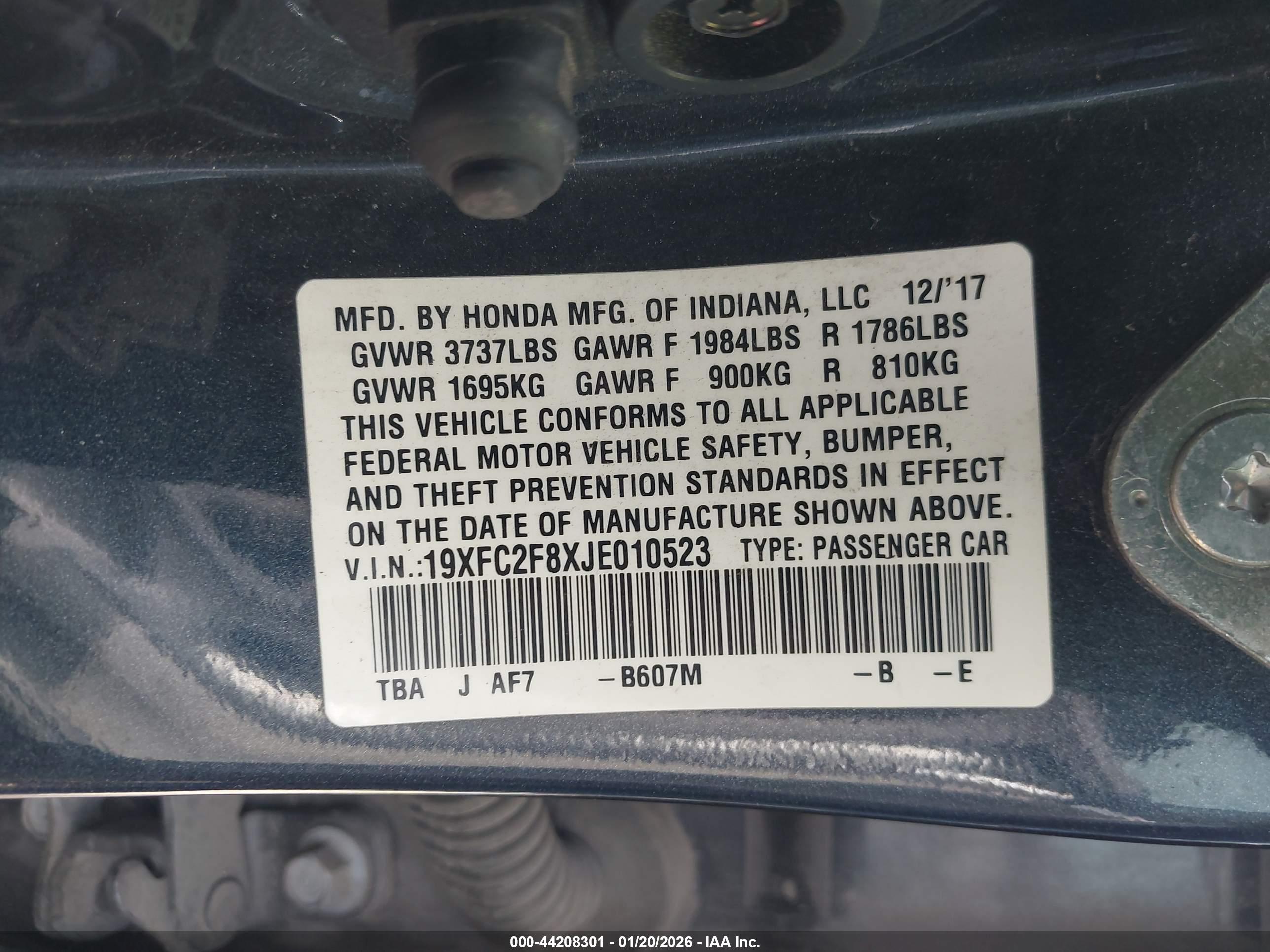 HONDA CIVIC image 9