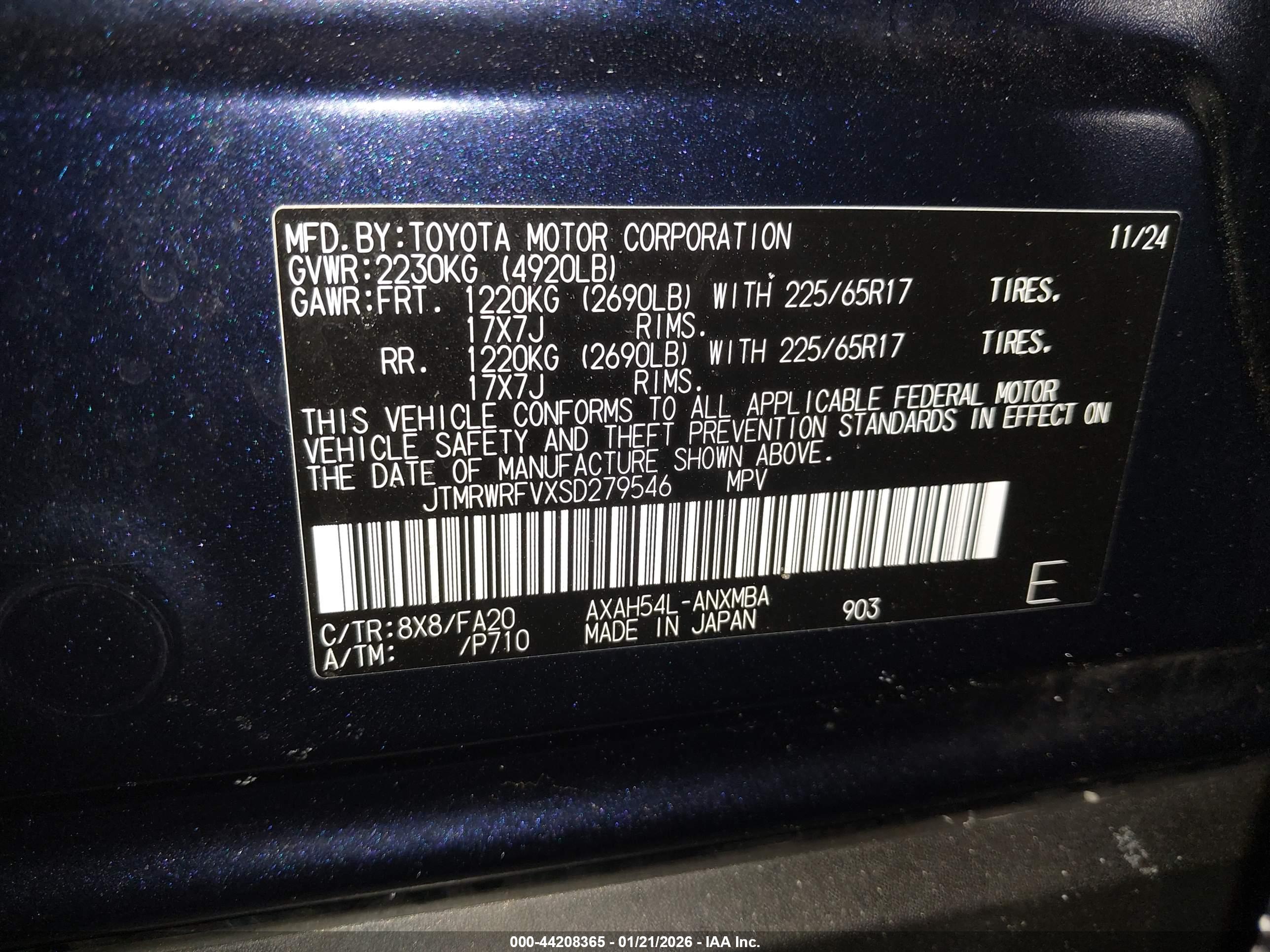 TOYOTA RAV4 image 9