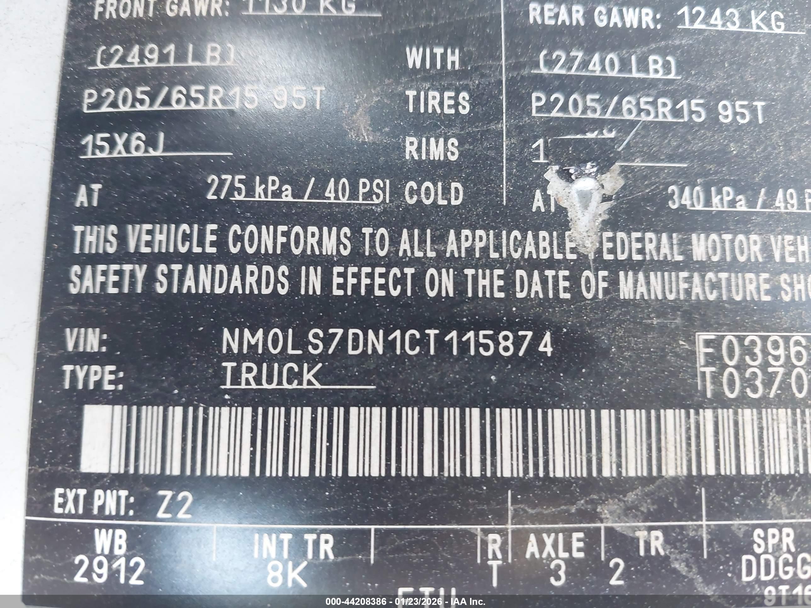 FORD TRANSIT image 9