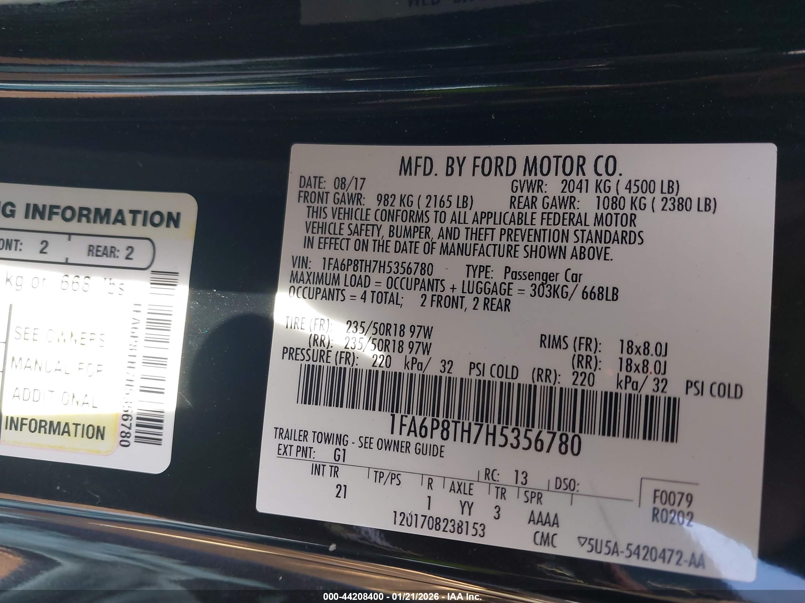 FORD MUSTANG image 9