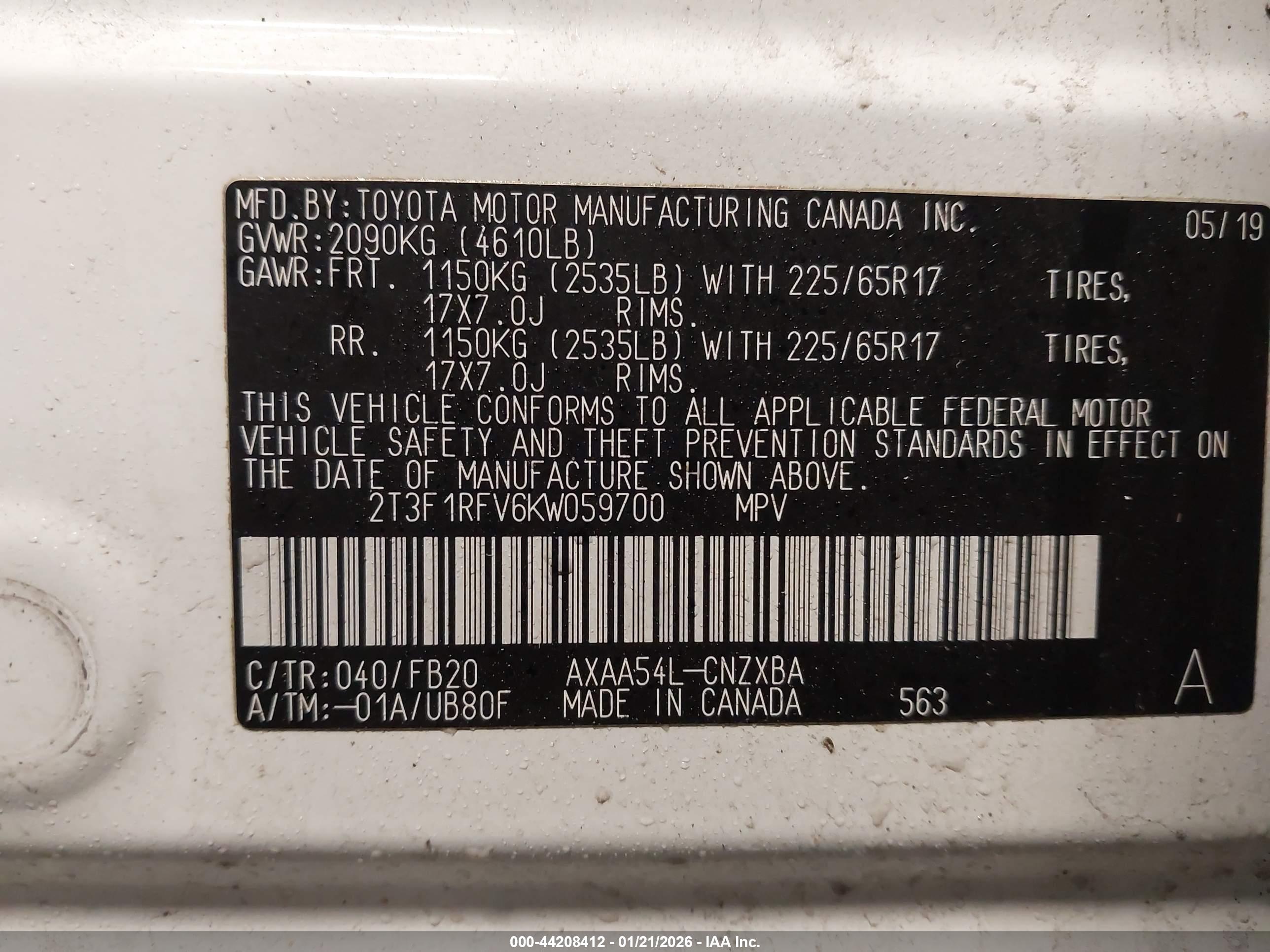 TOYOTA RAV4 image 9