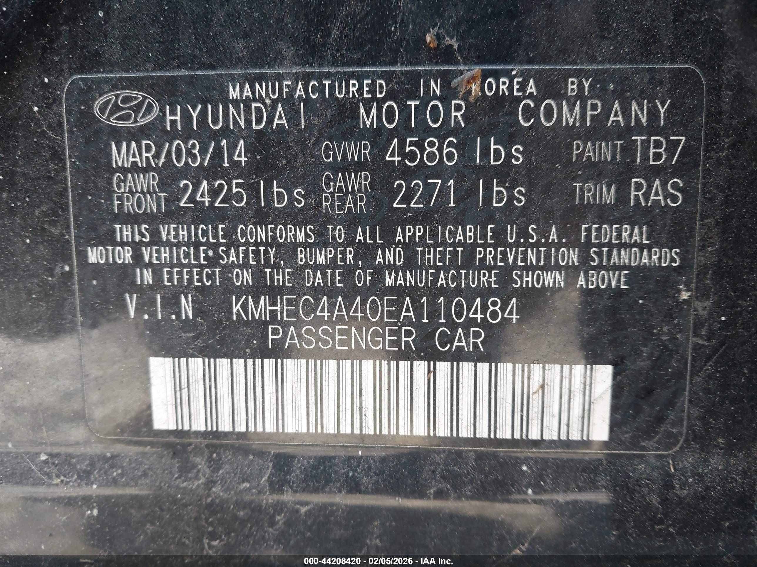 HYUNDAI SONATA image 9