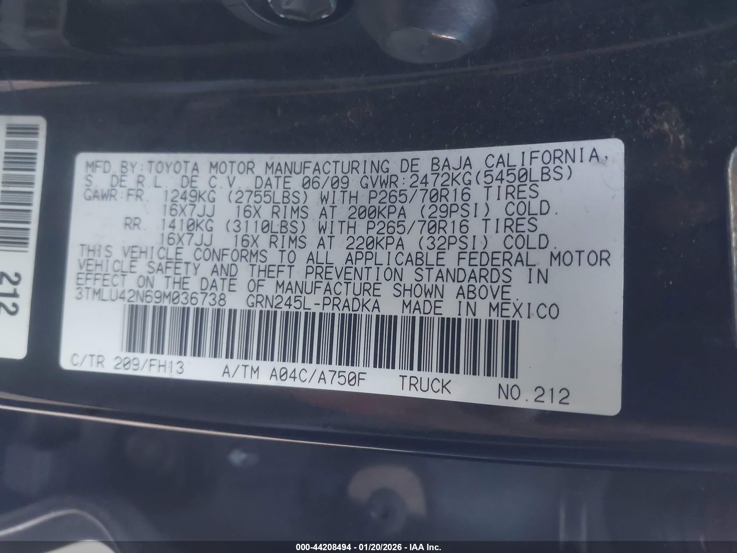 TOYOTA TACOMA image 9