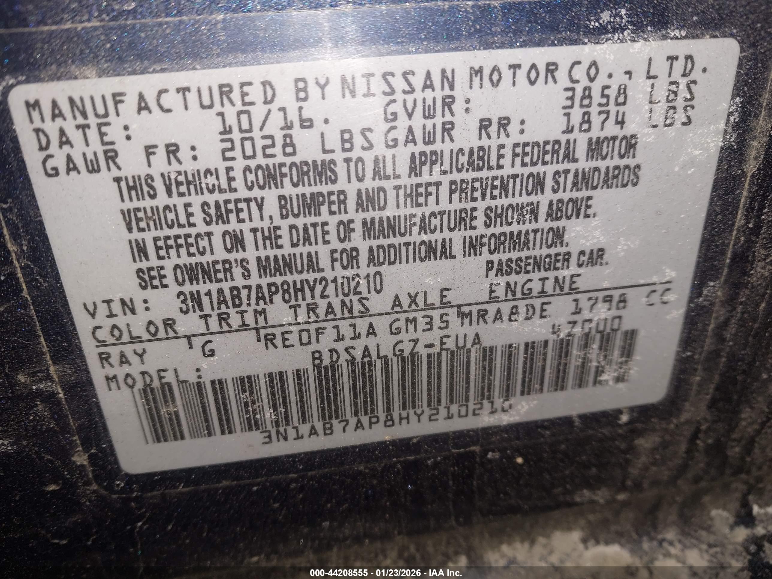 NISSAN SENTRA image 9