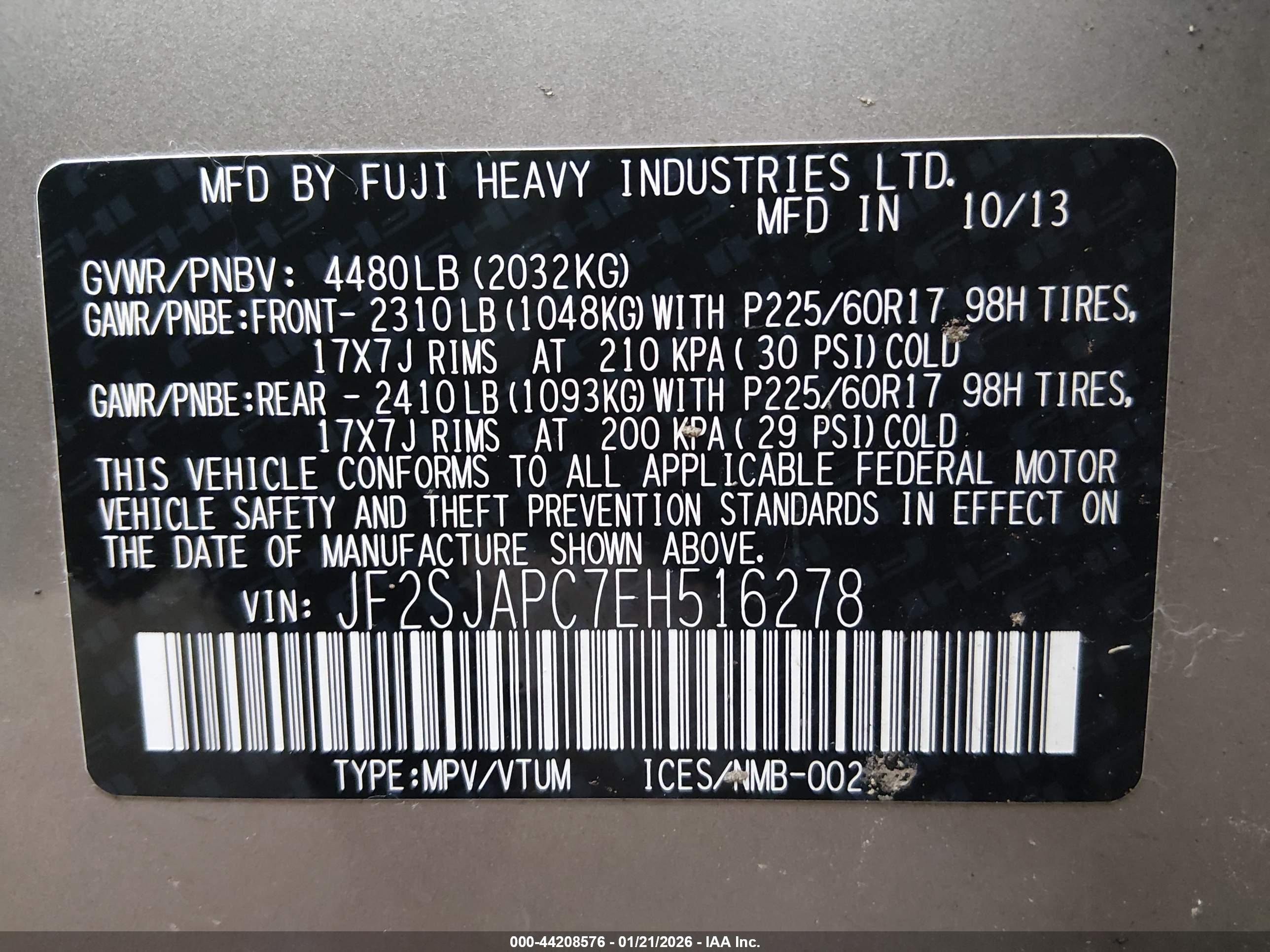 SUBARU FORESTER image 9