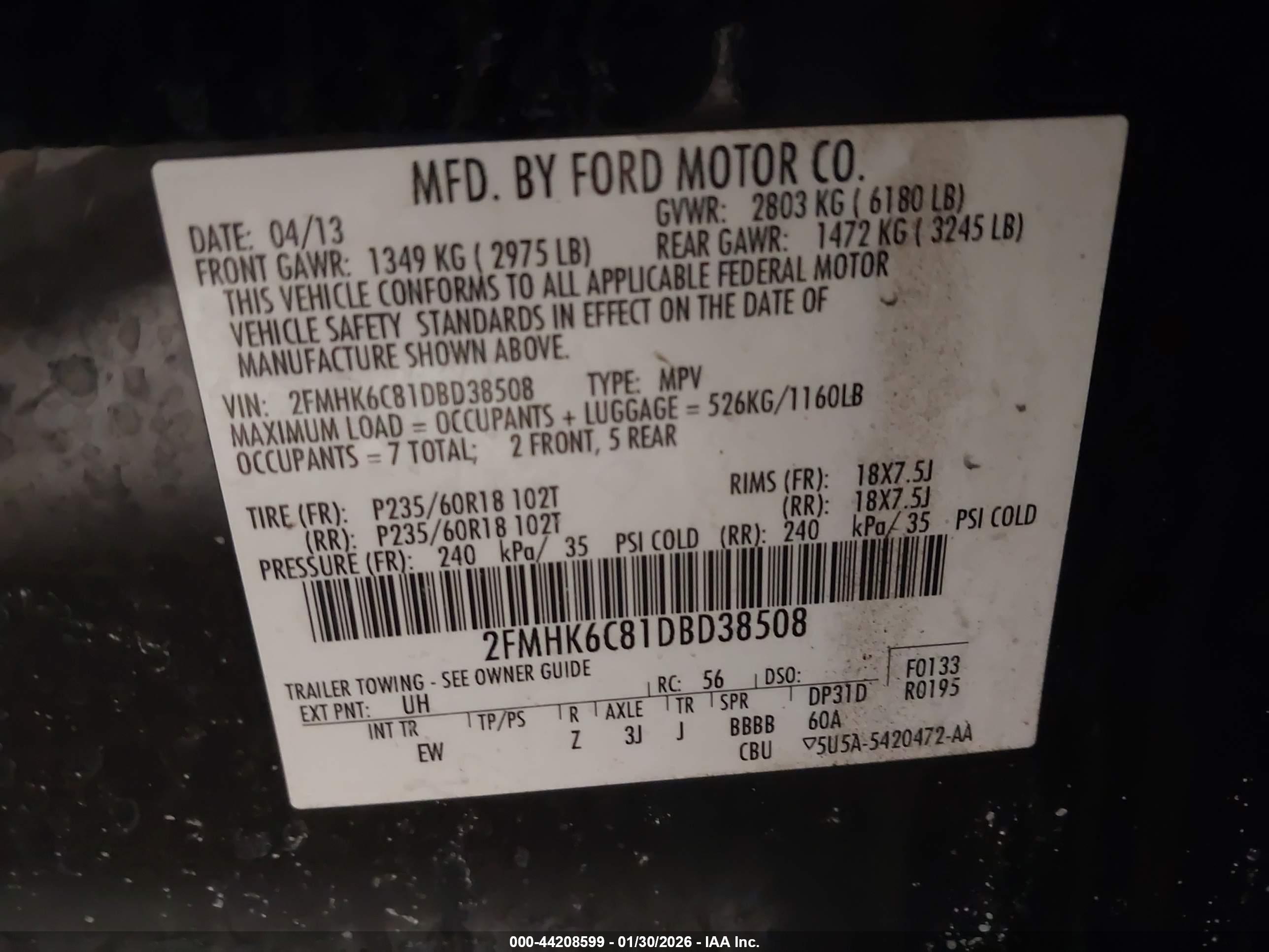 FORD FLEX image 9