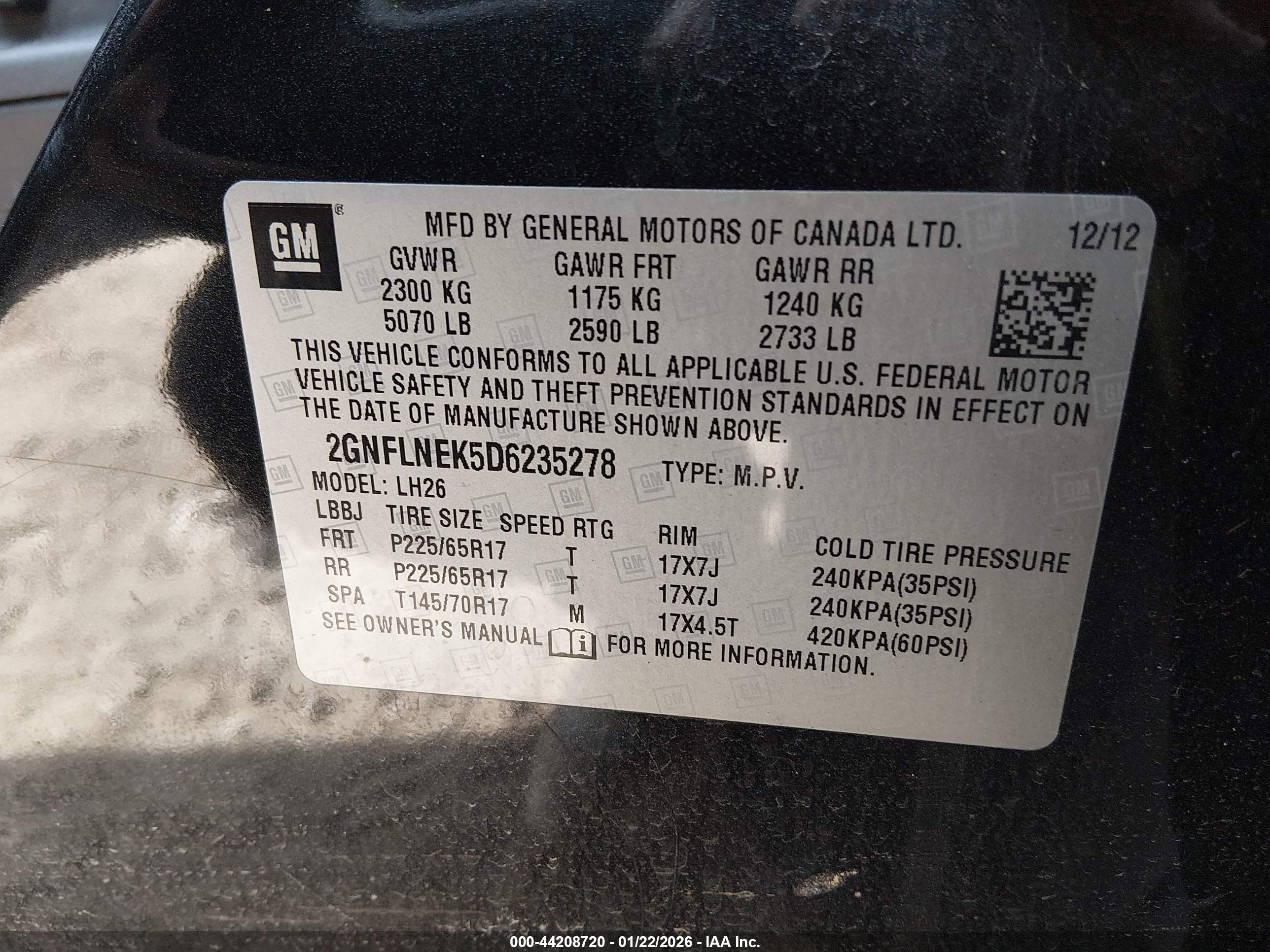 CHEVROLET EQUINOX image 9
