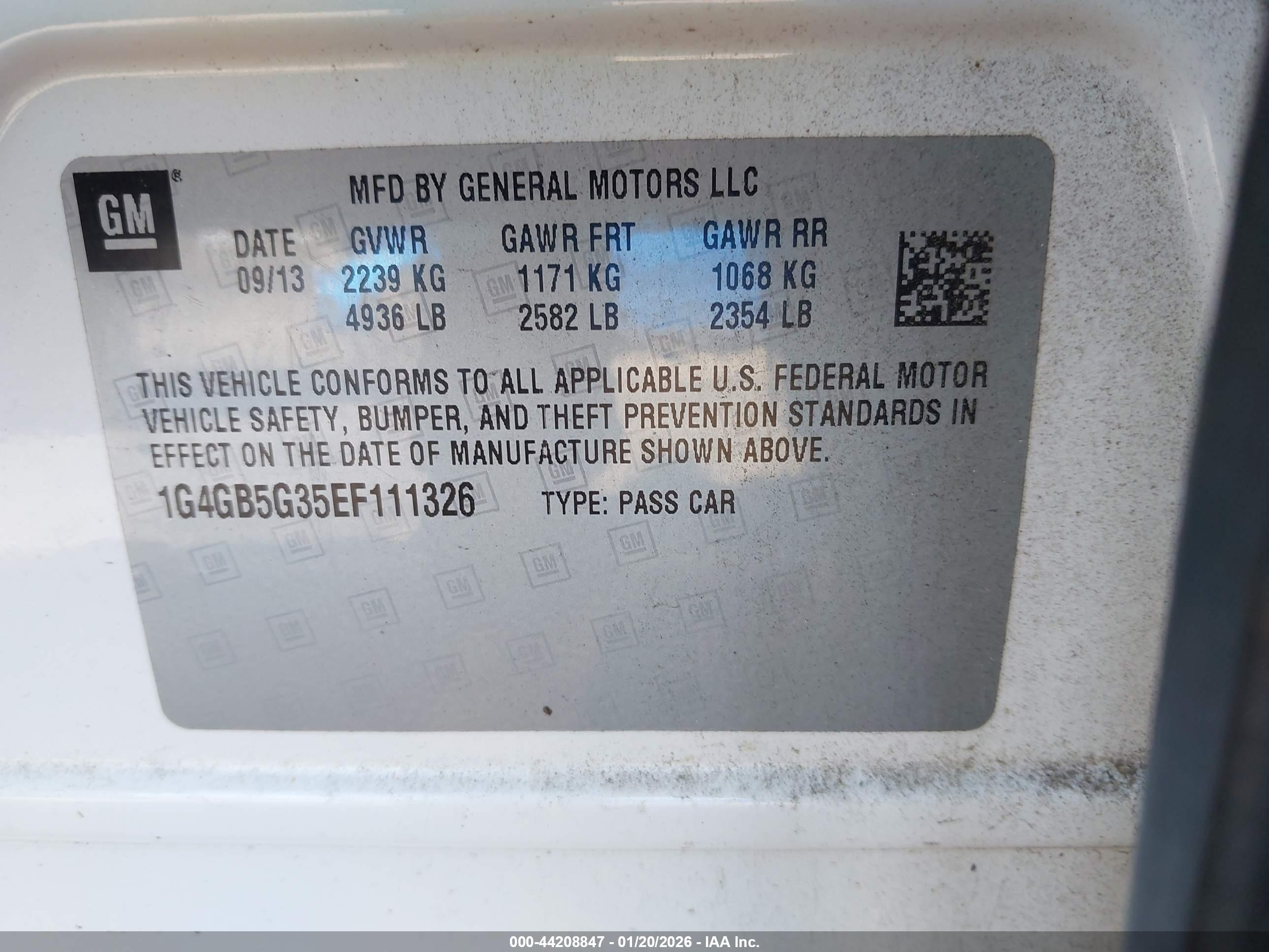 BUICK LACROSSE image 9