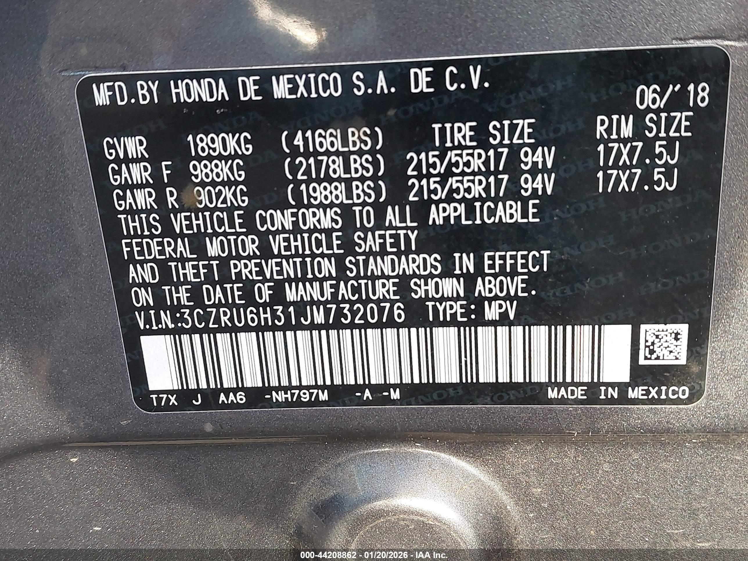 HONDA HR-V image 9