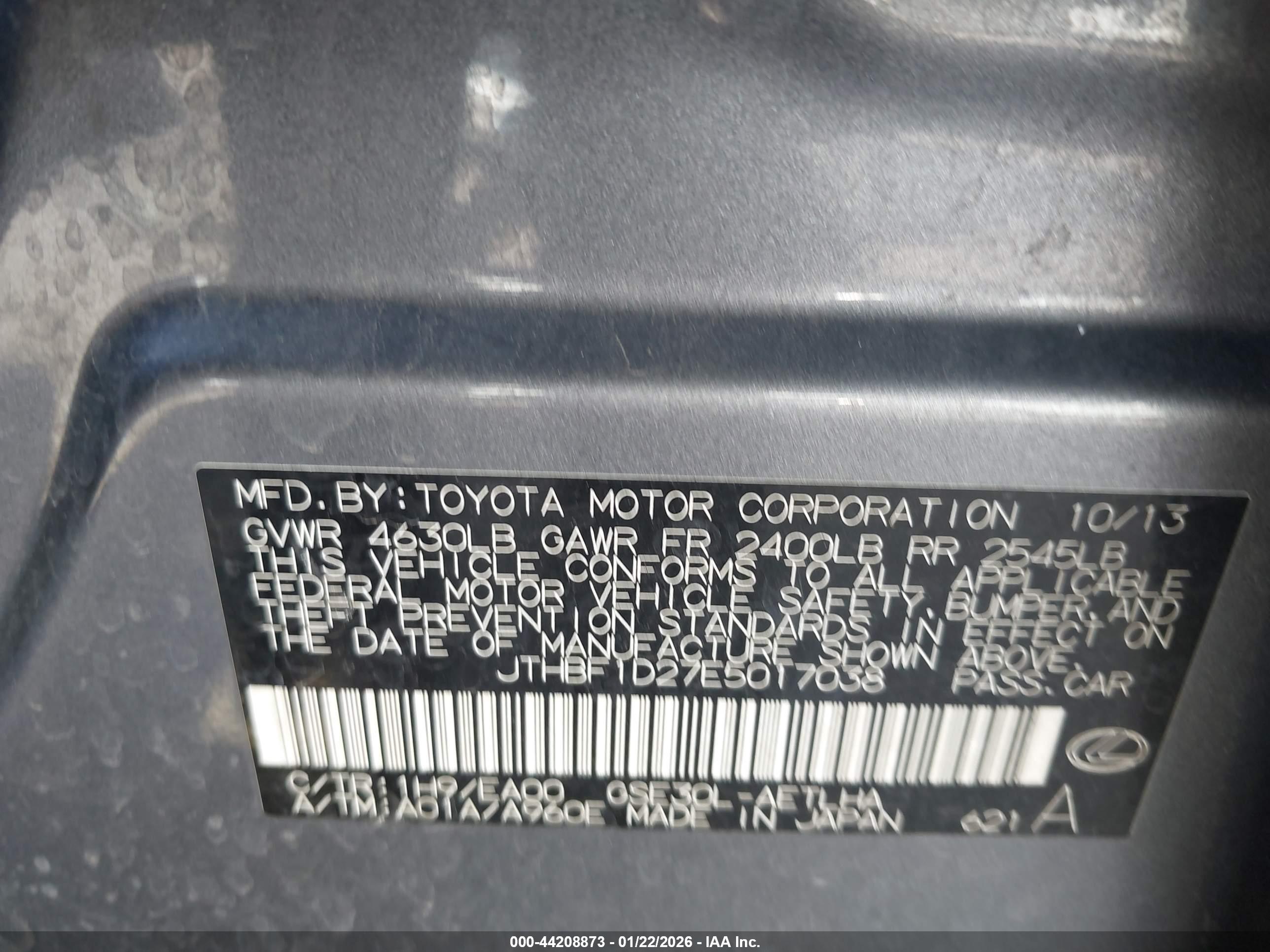 LEXUS IS image 9