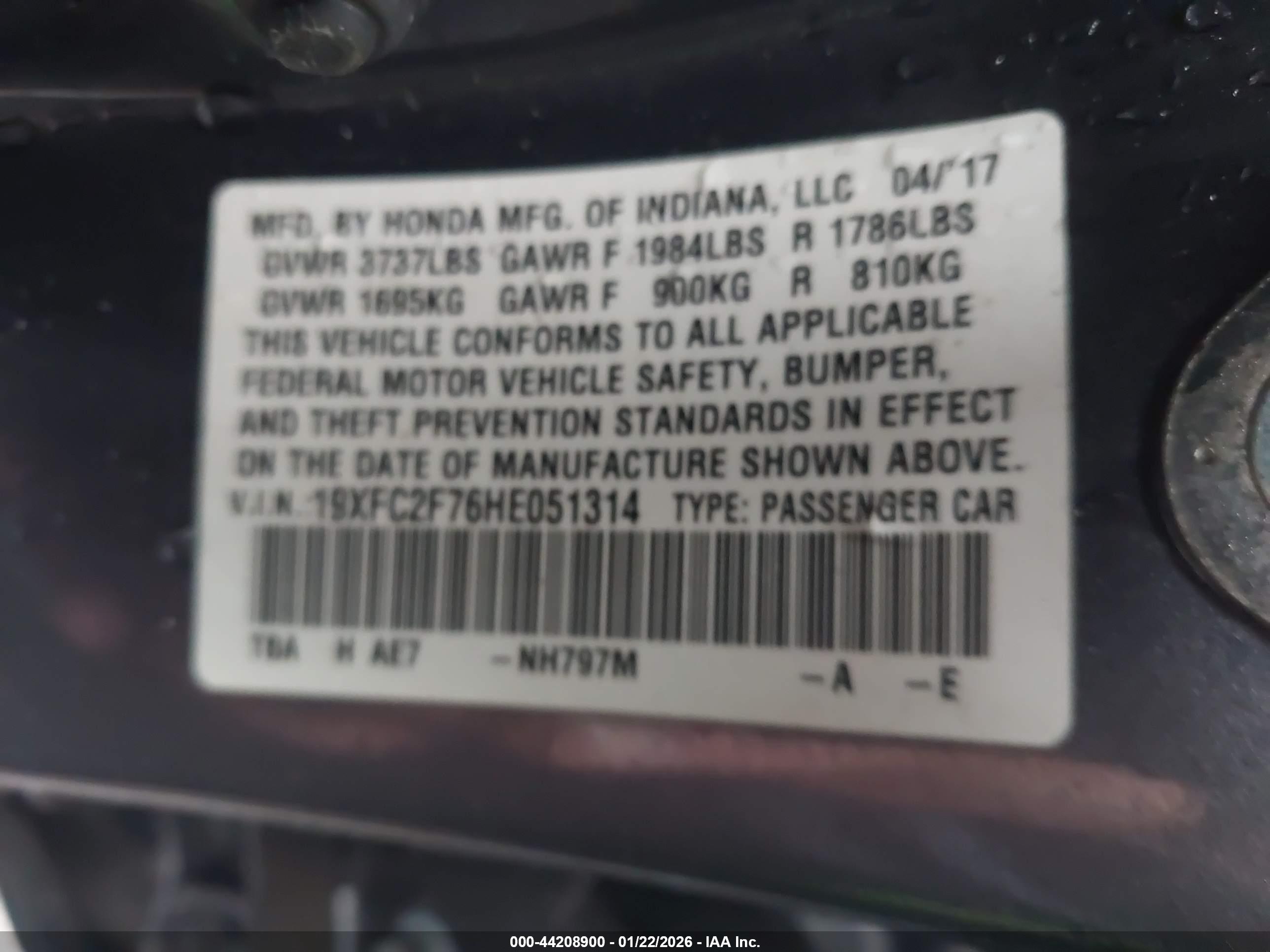 HONDA CIVIC image 9