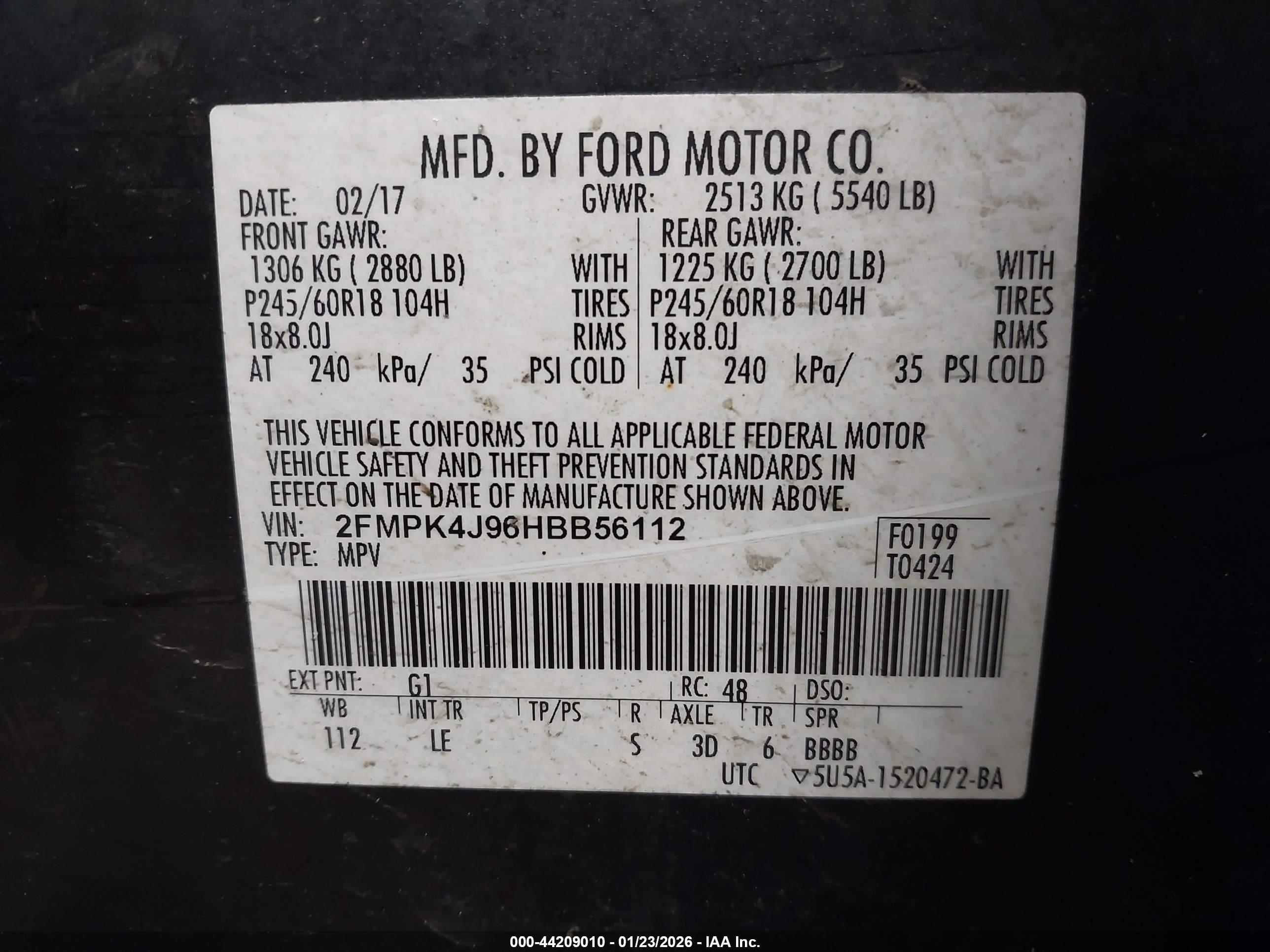 FORD EDGE image 9