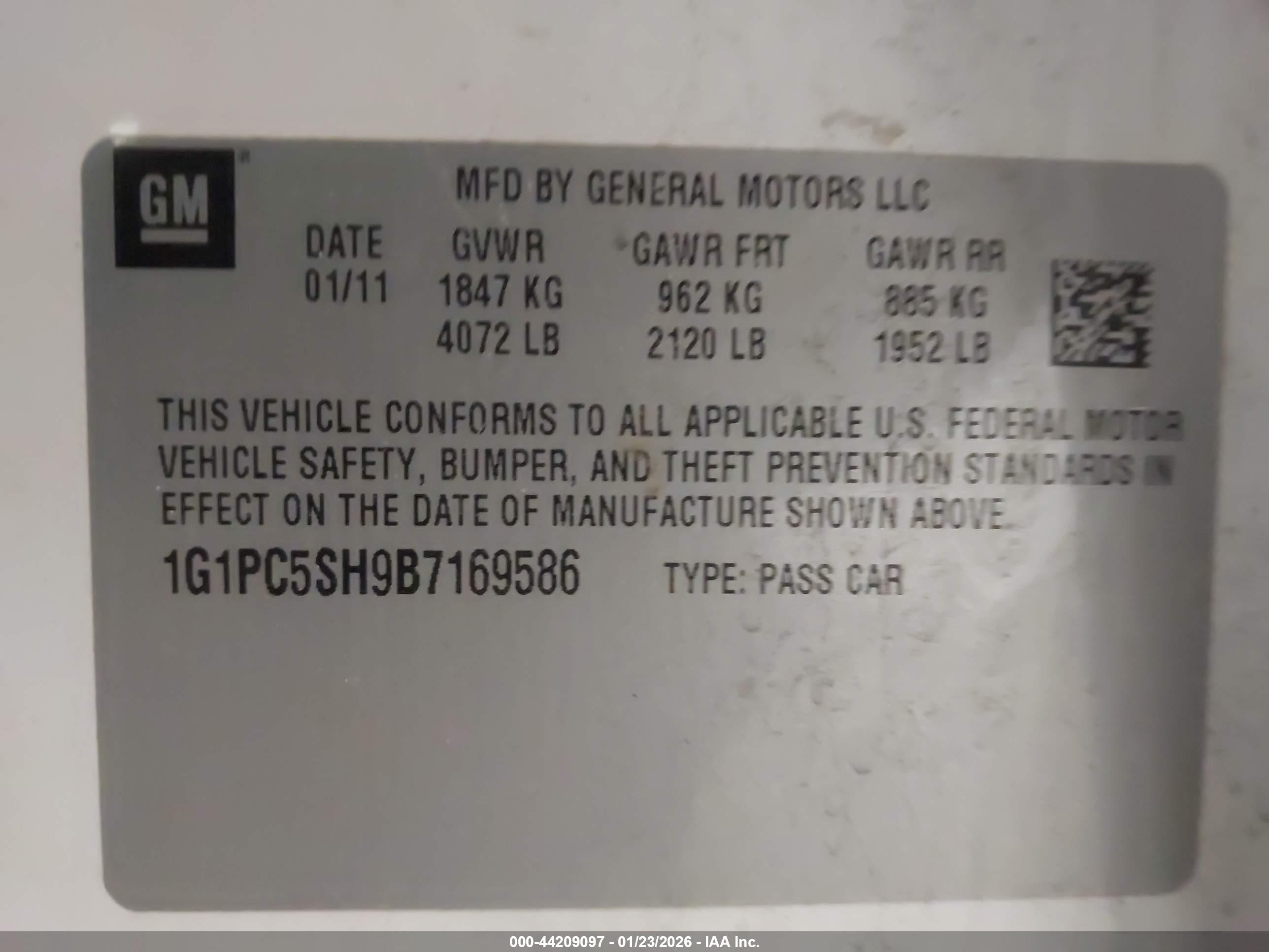 CHEVROLET CRUZE image 9