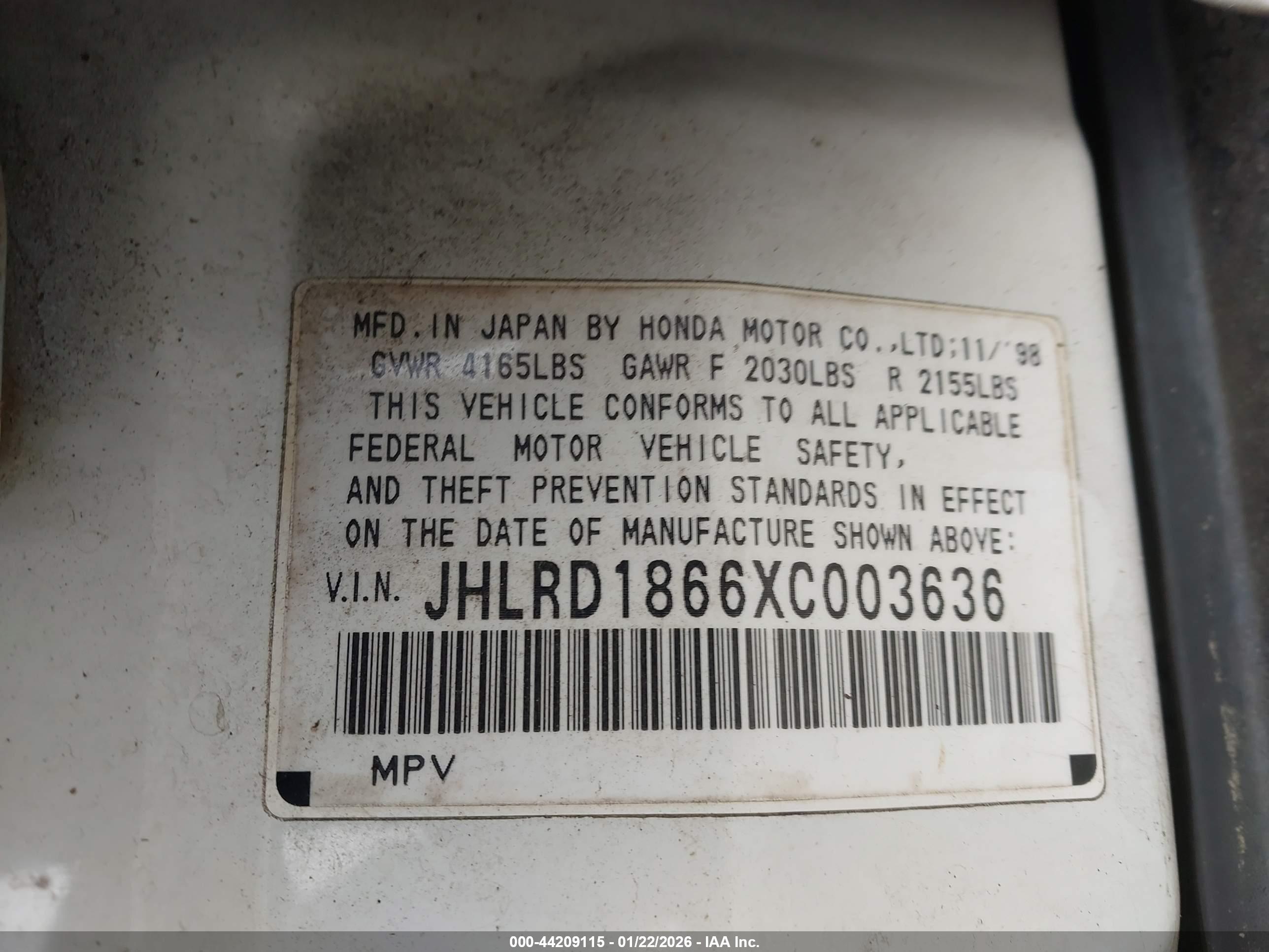HONDA CR-V image 9