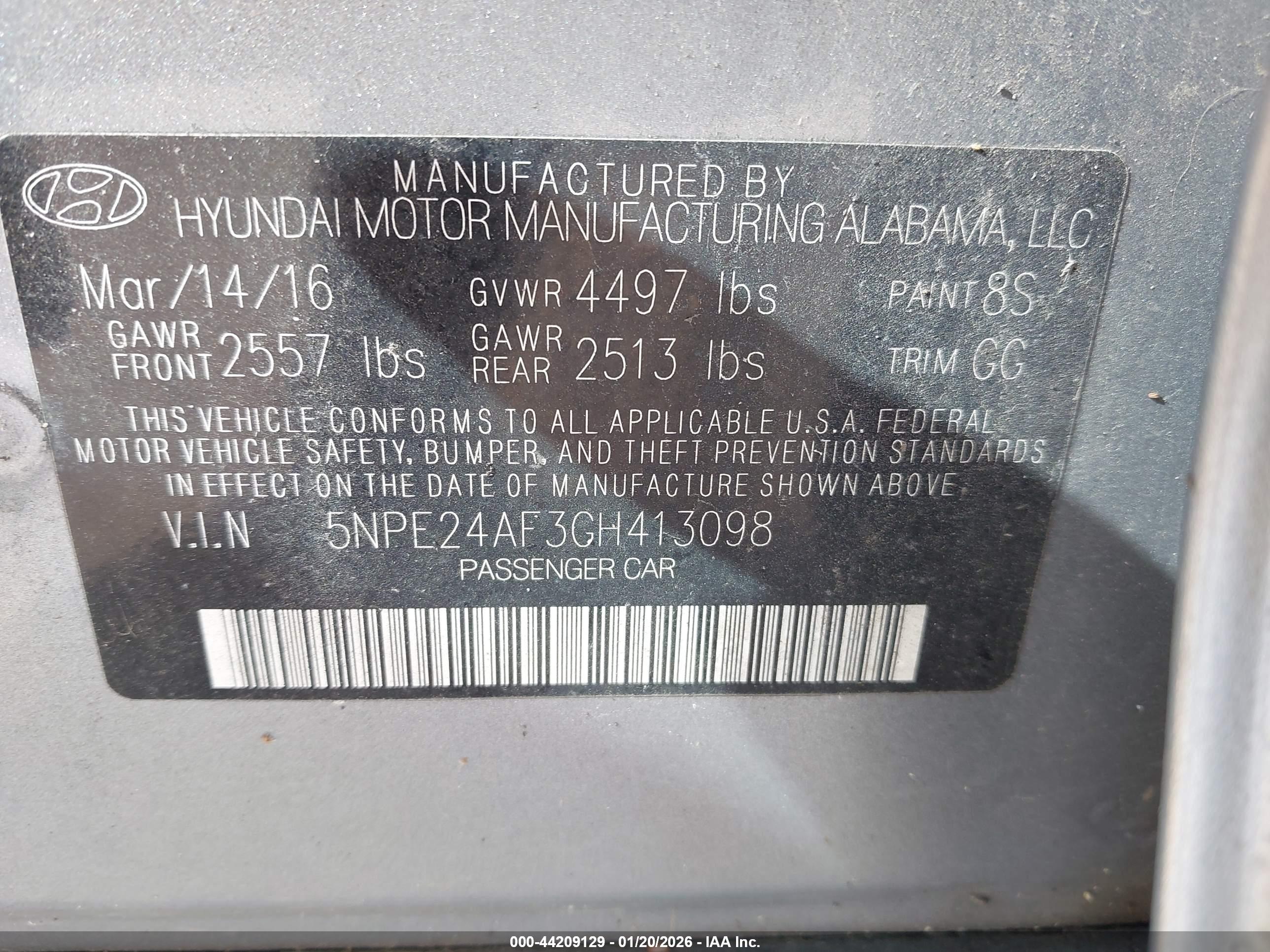 HYUNDAI SONATA image 9