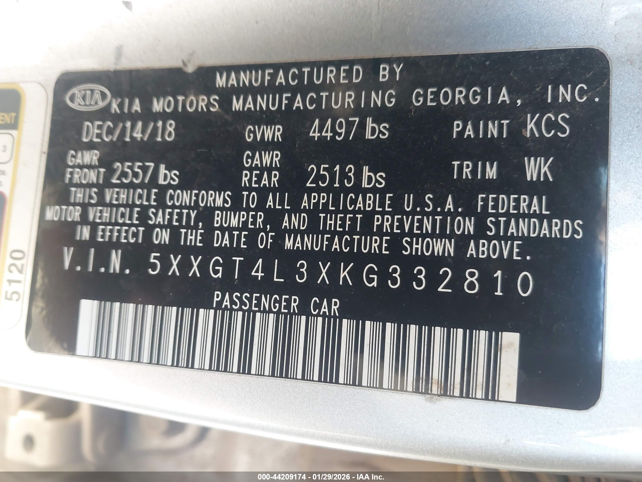 KIA OPTIMA image 9