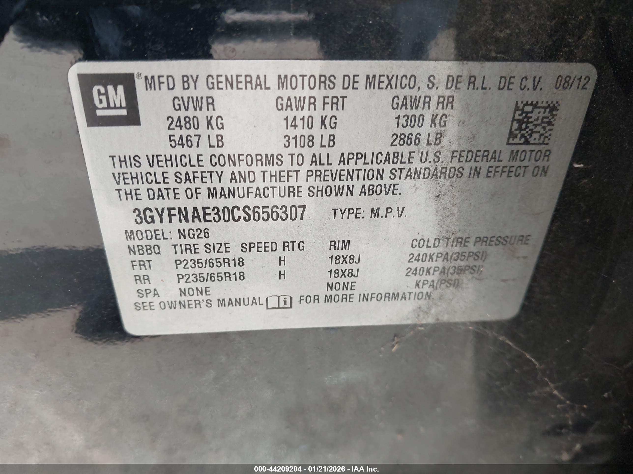 CADILLAC SRX image 9