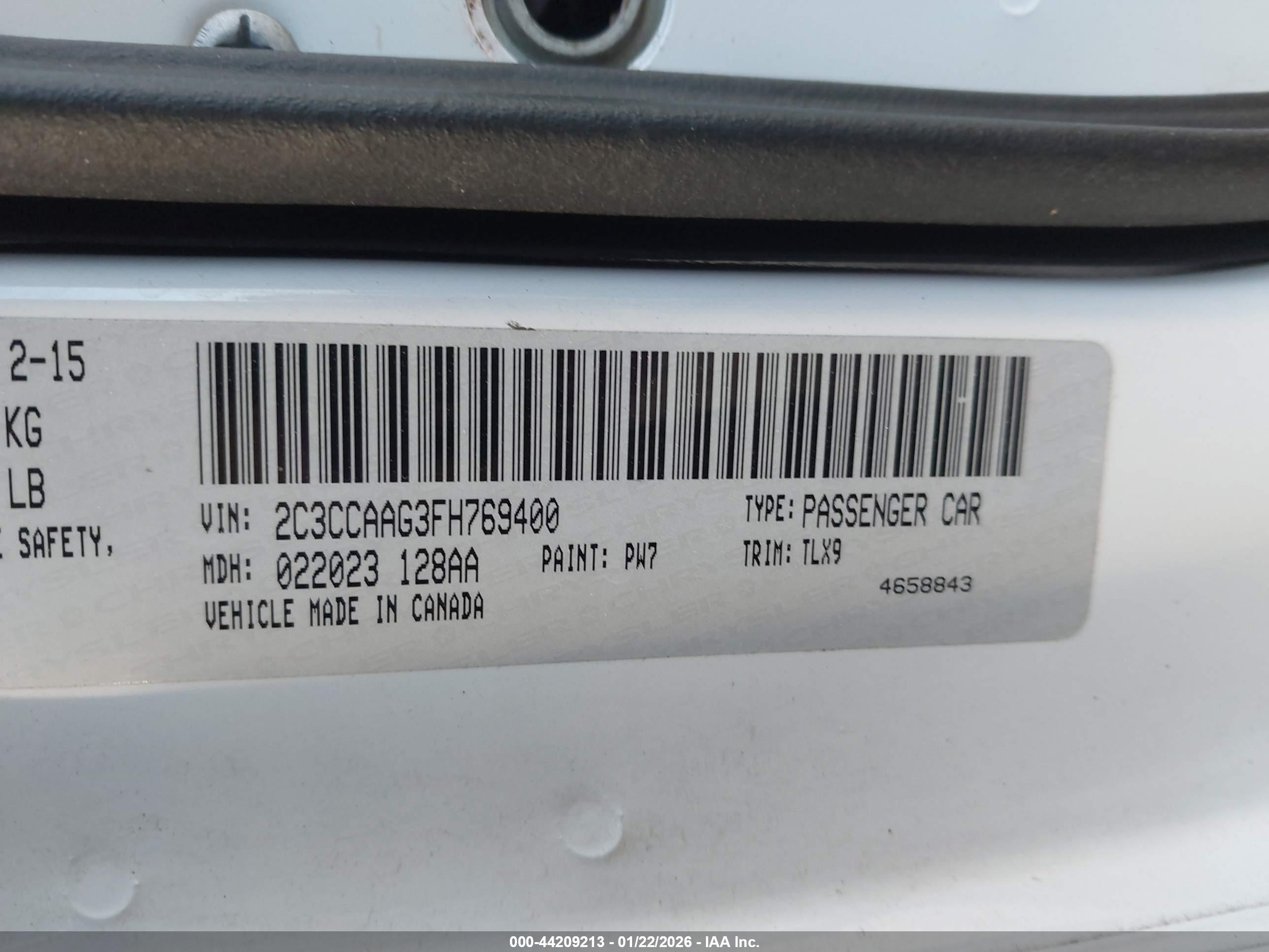 CHRYSLER 300 image 9