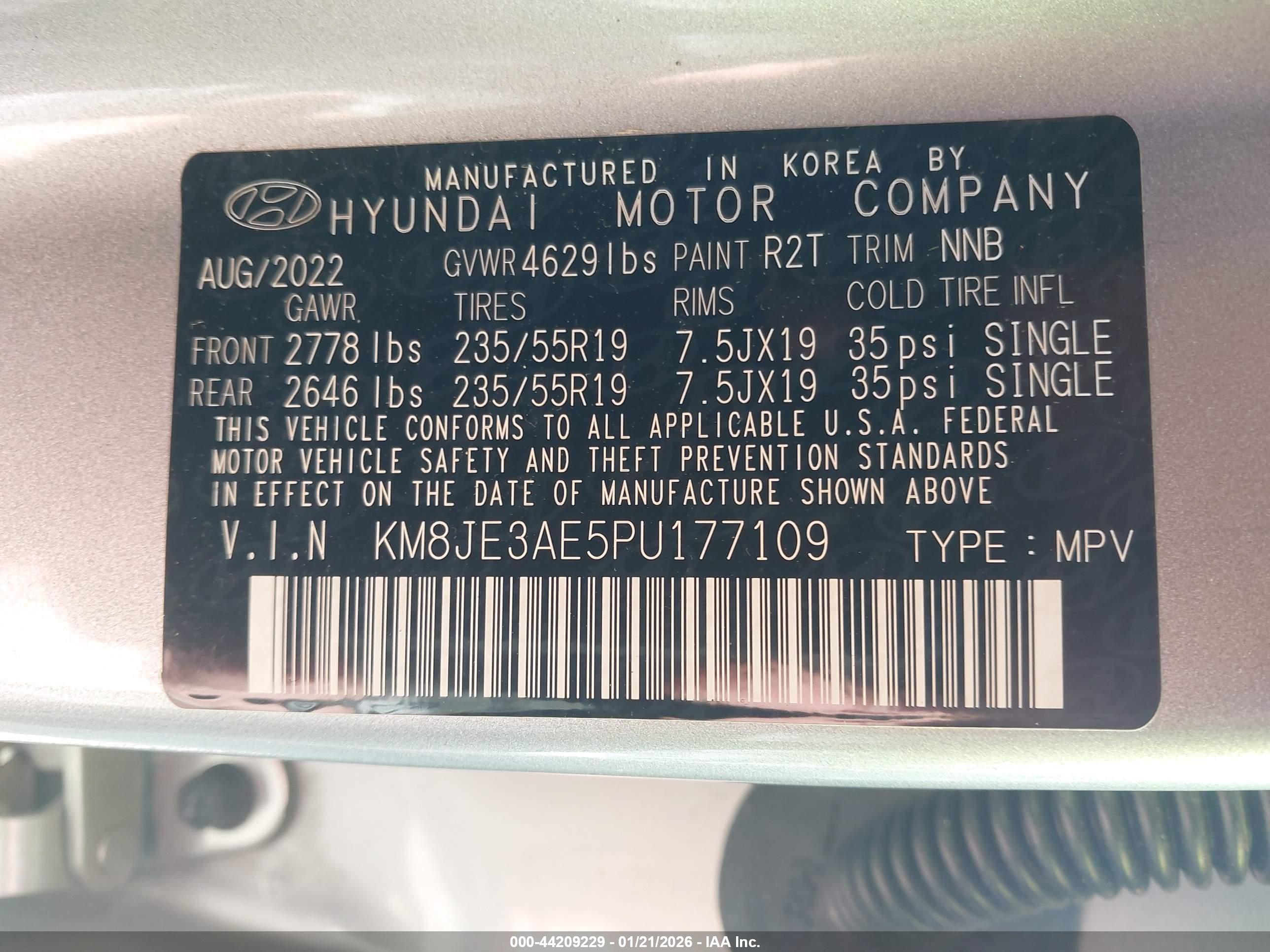 HYUNDAI TUCSON image 9