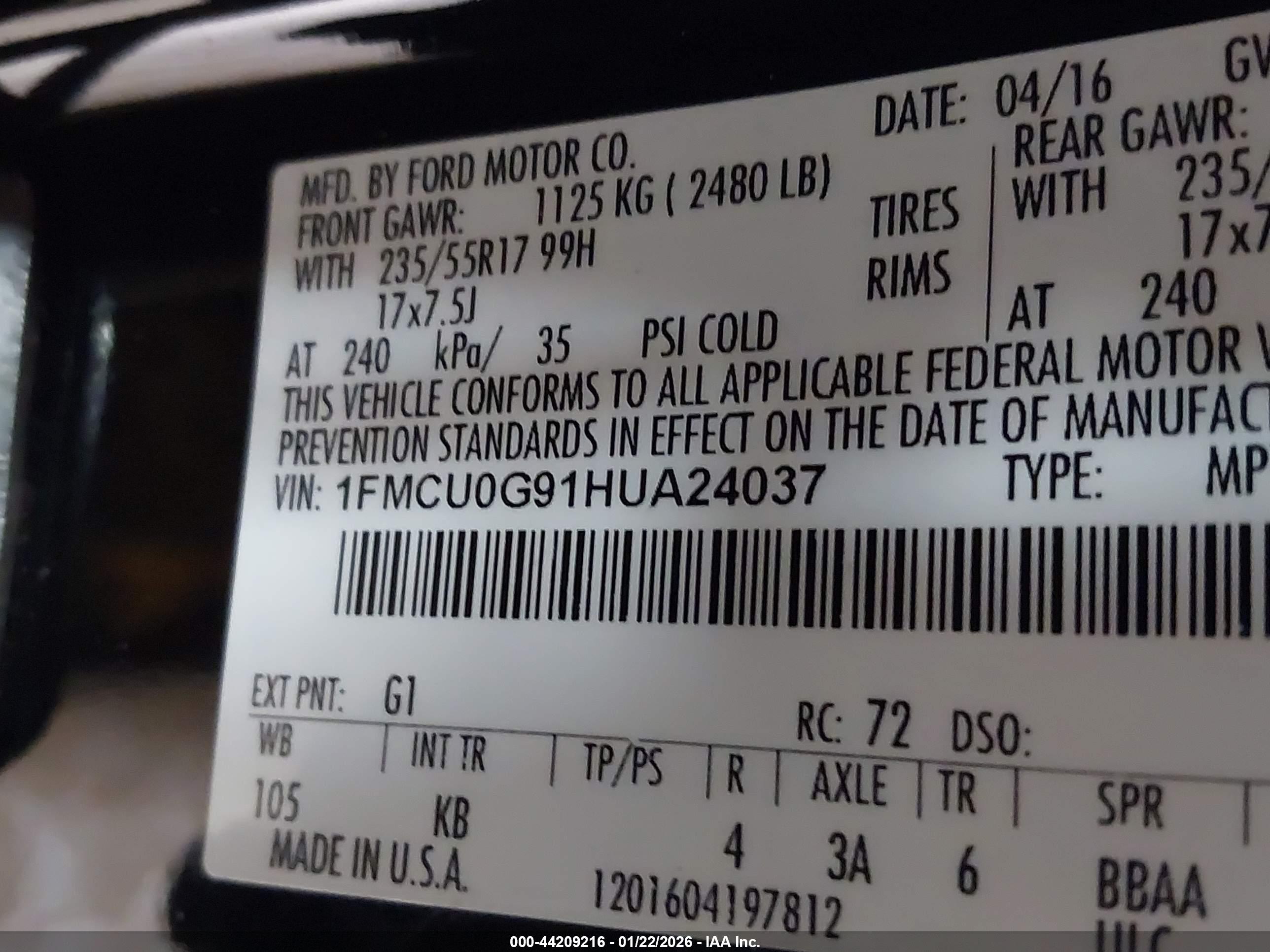 FORD ESCAPE image 9