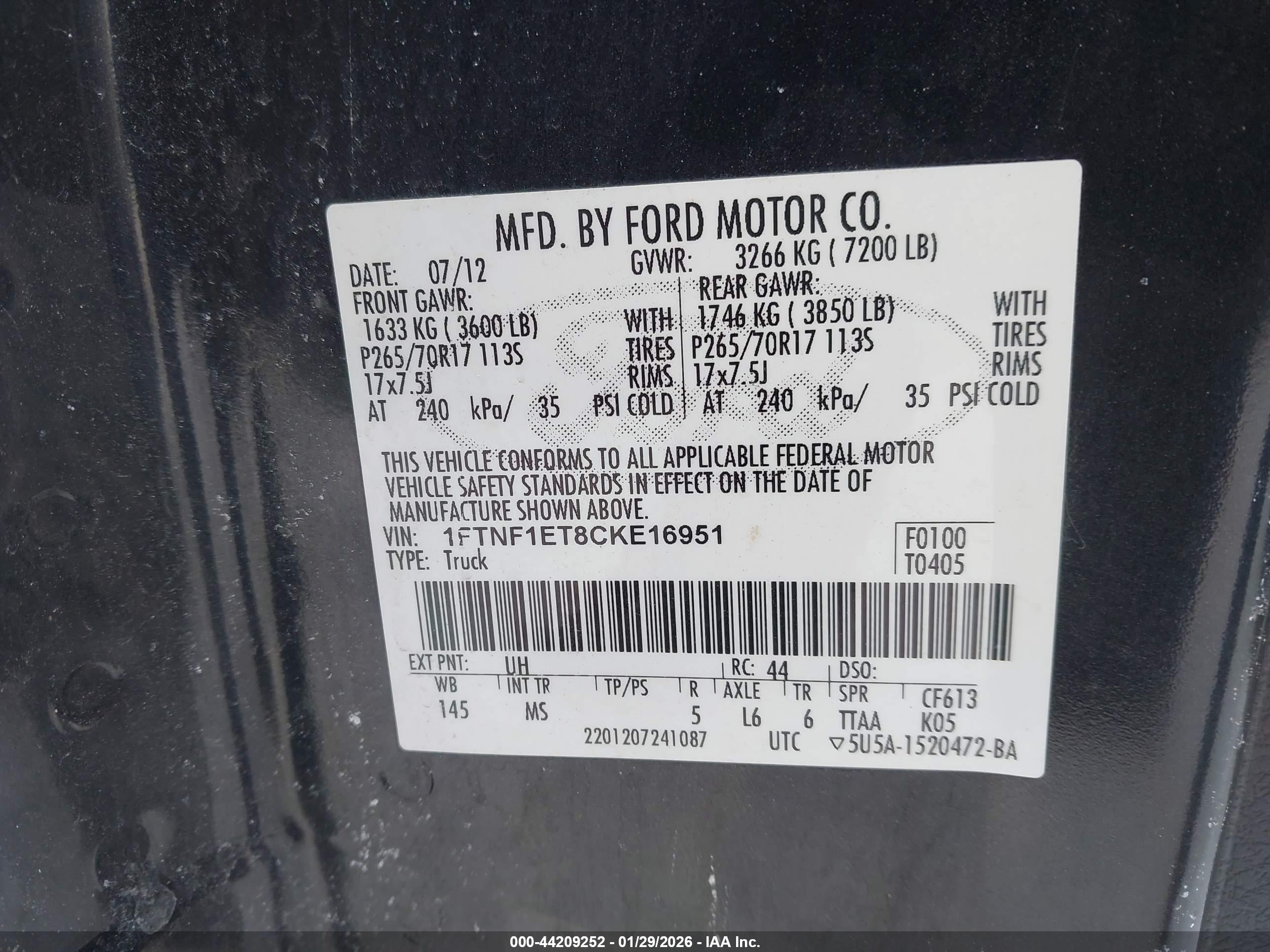 FORD F-150 image 9