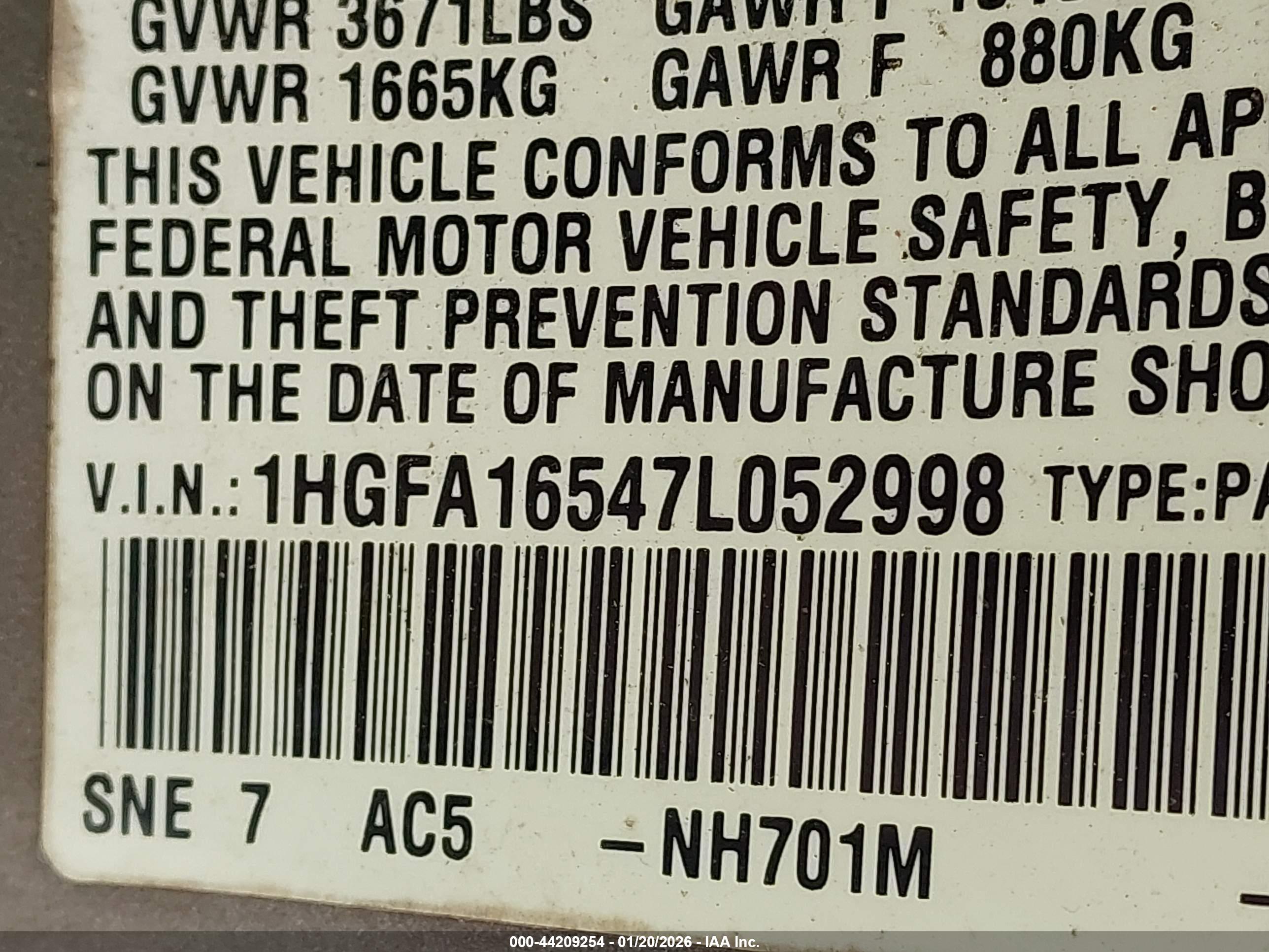HONDA CIVIC image 9