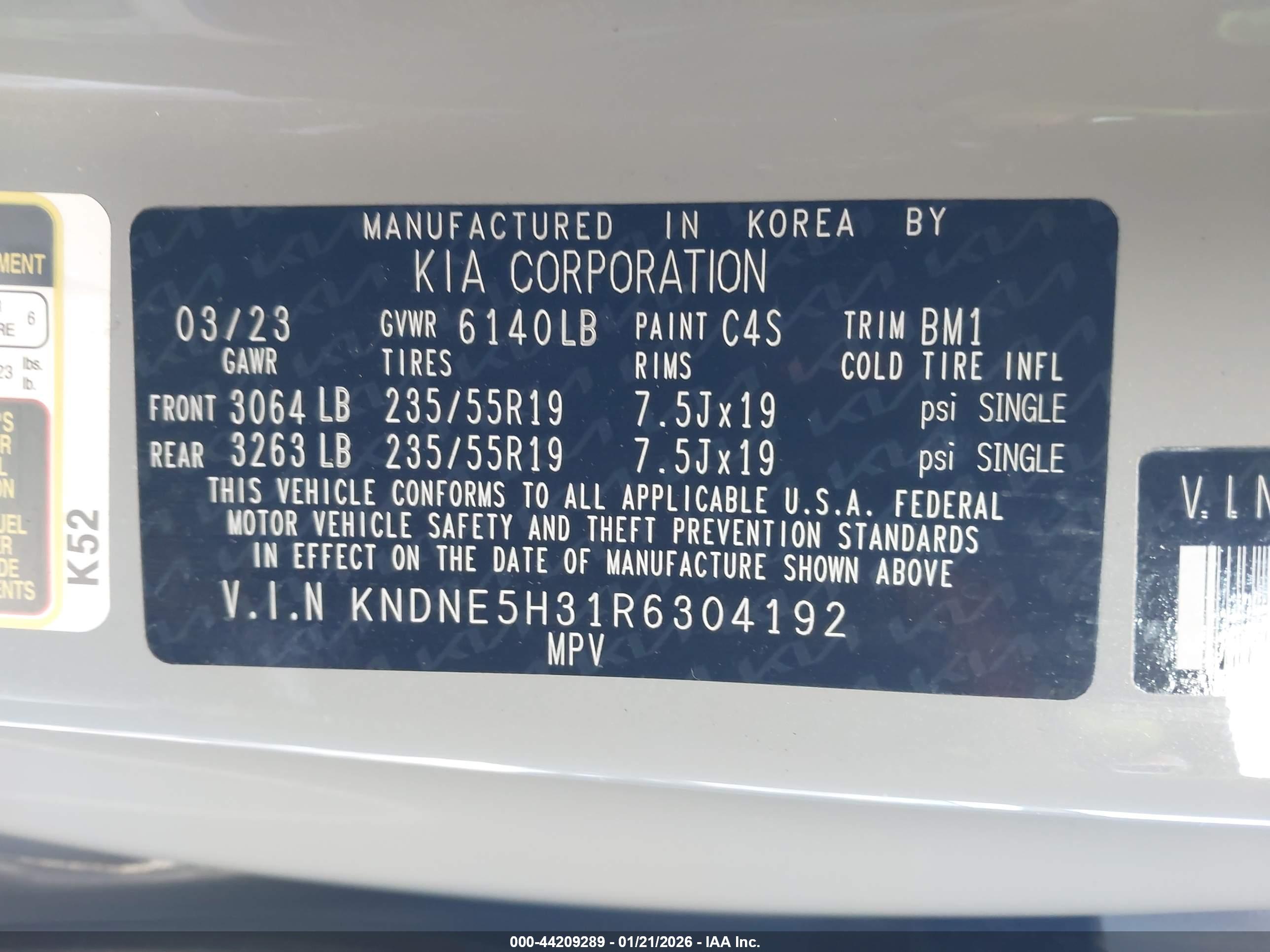 KIA CARNIVAL image 9
