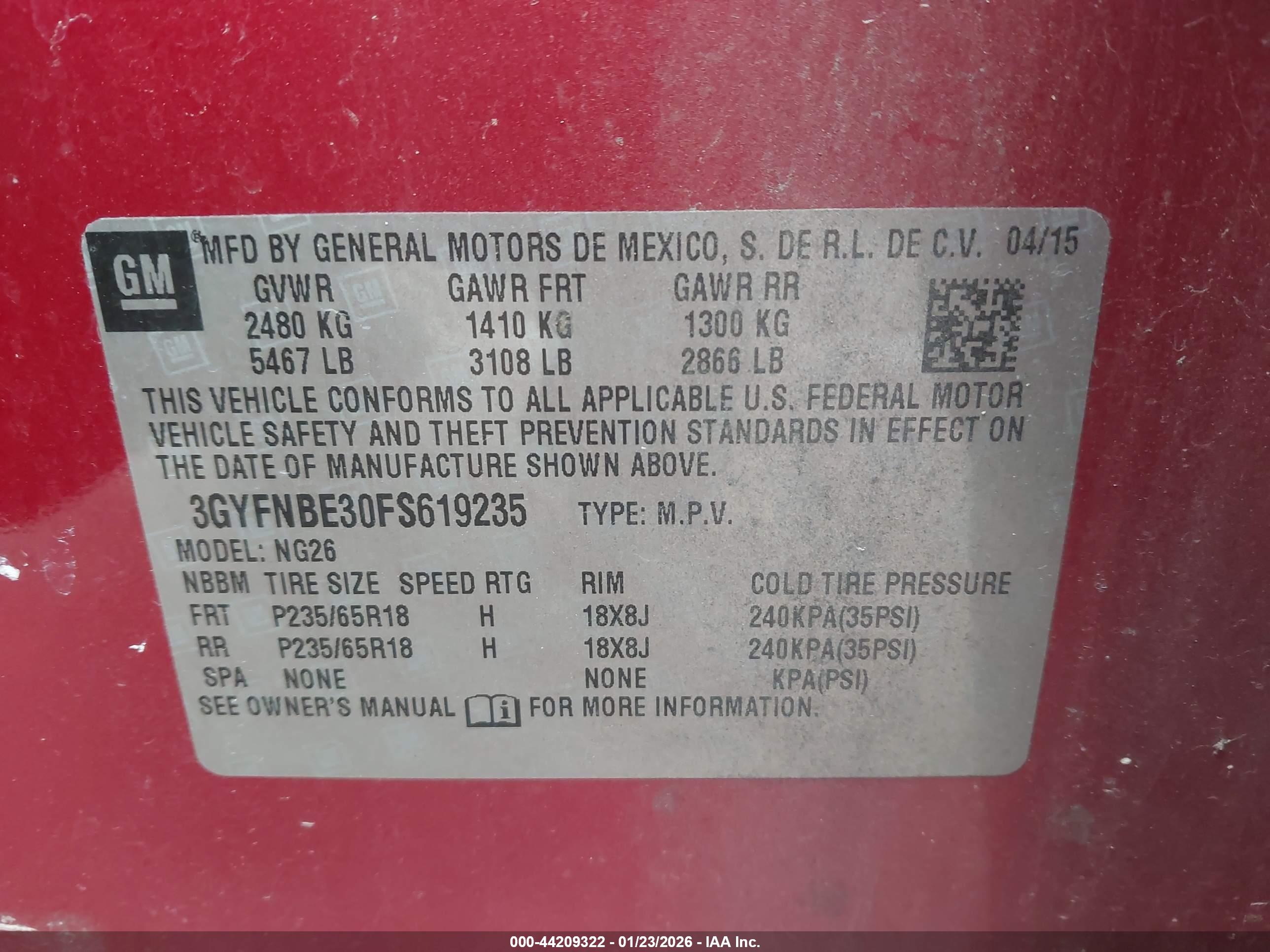 CADILLAC SRX image 9