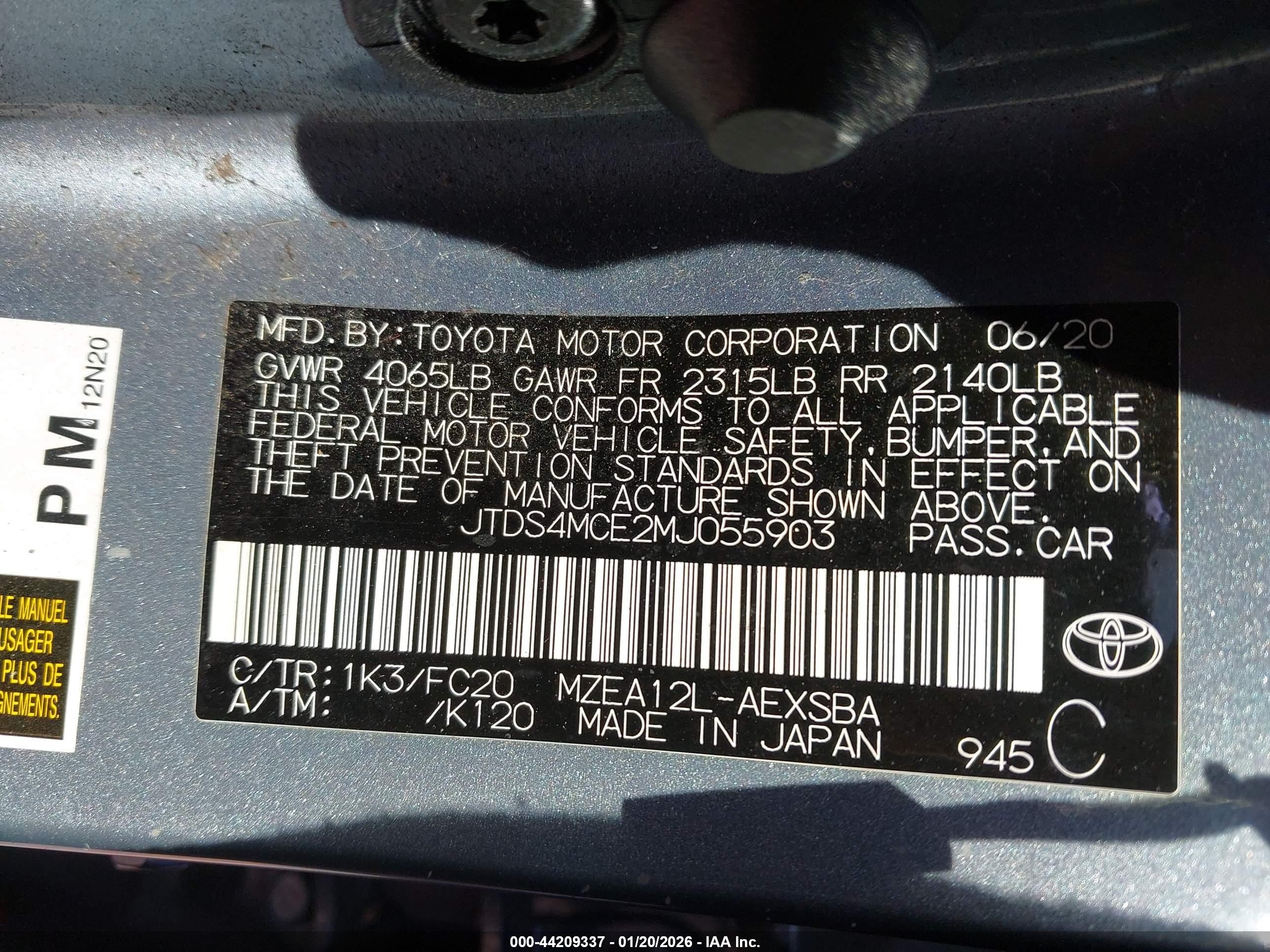 TOYOTA COROLLA image 9