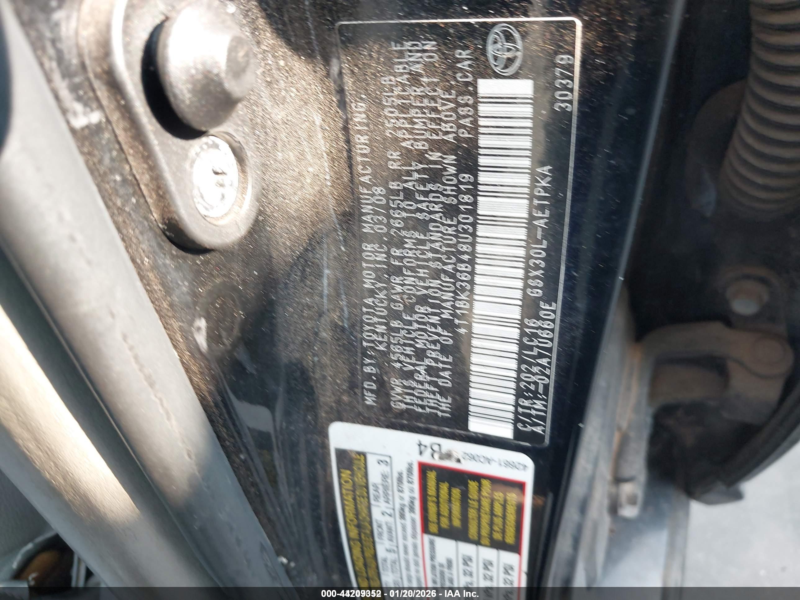 TOYOTA AVALON image 9