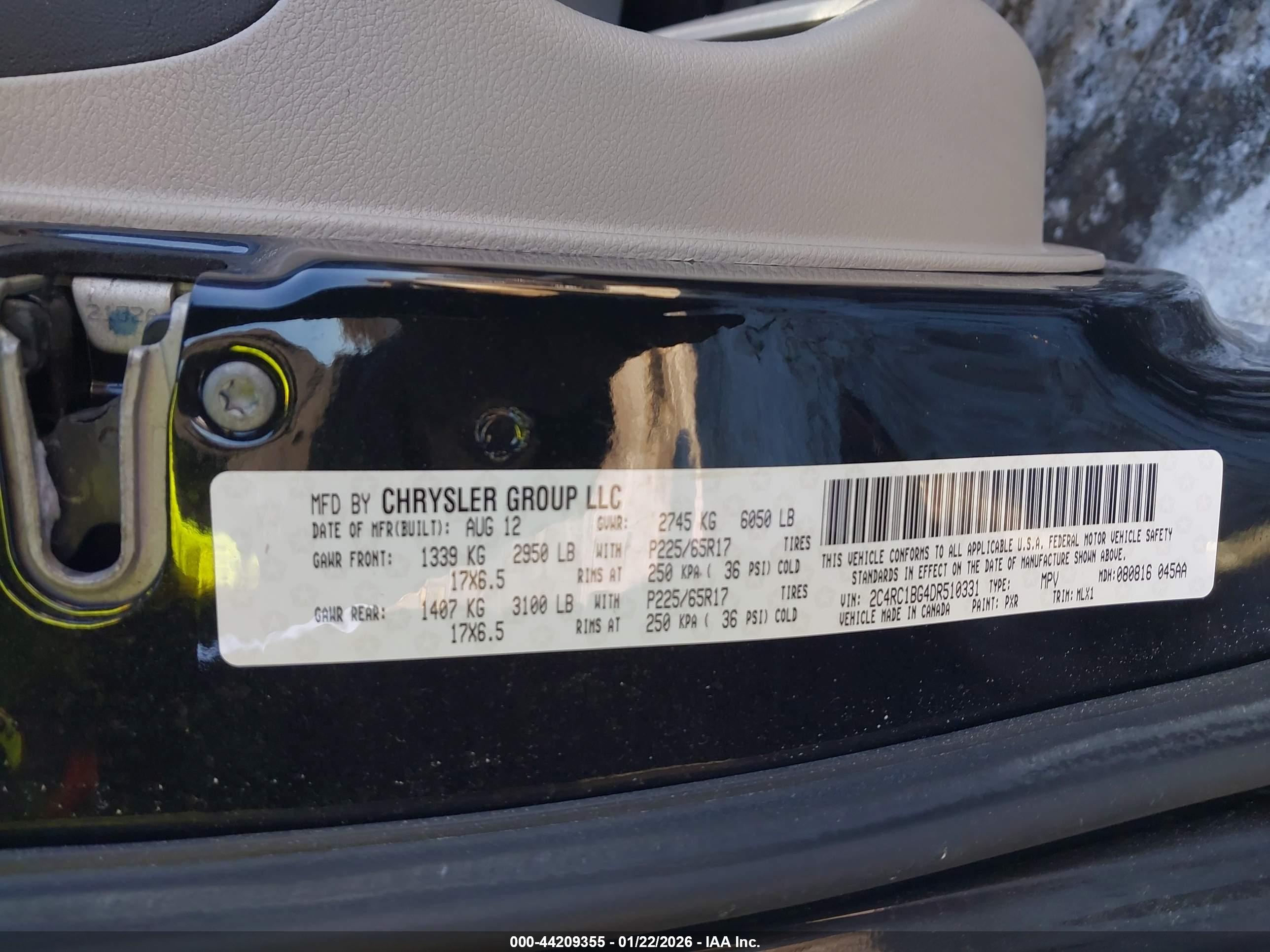 CHRYSLER TOWN image 9