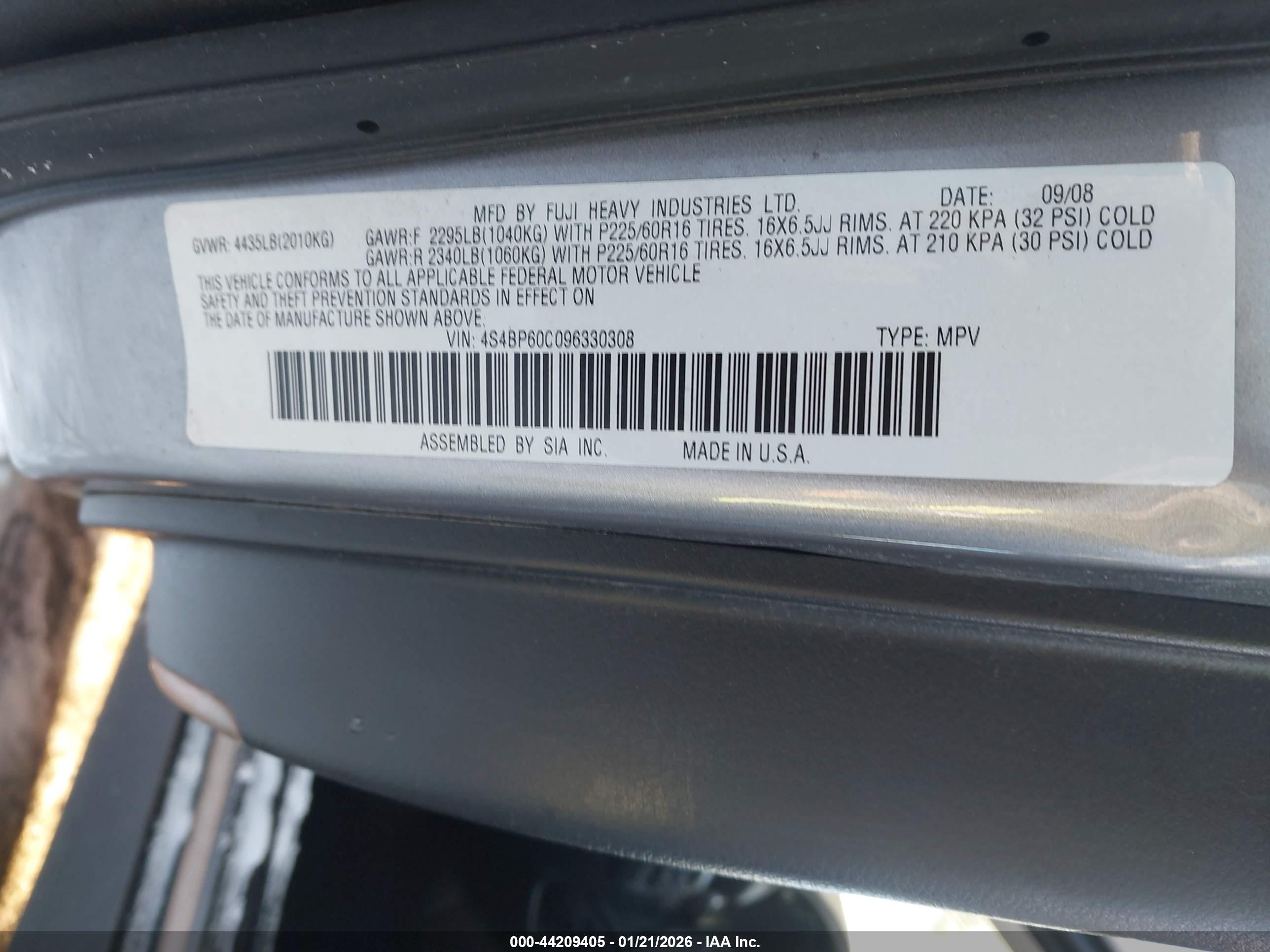 SUBARU OUTBACK image 9