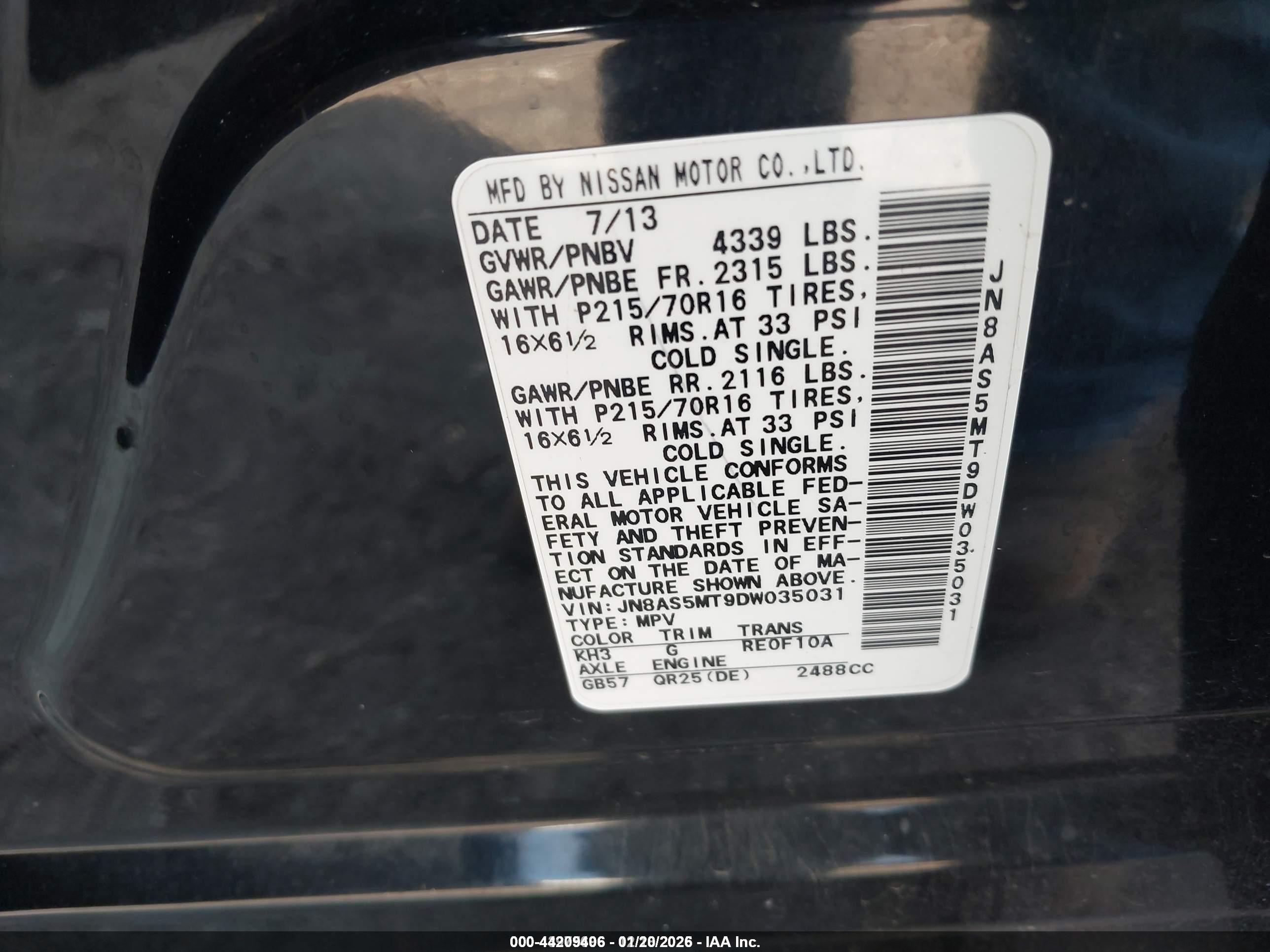 NISSAN ROGUE image 9