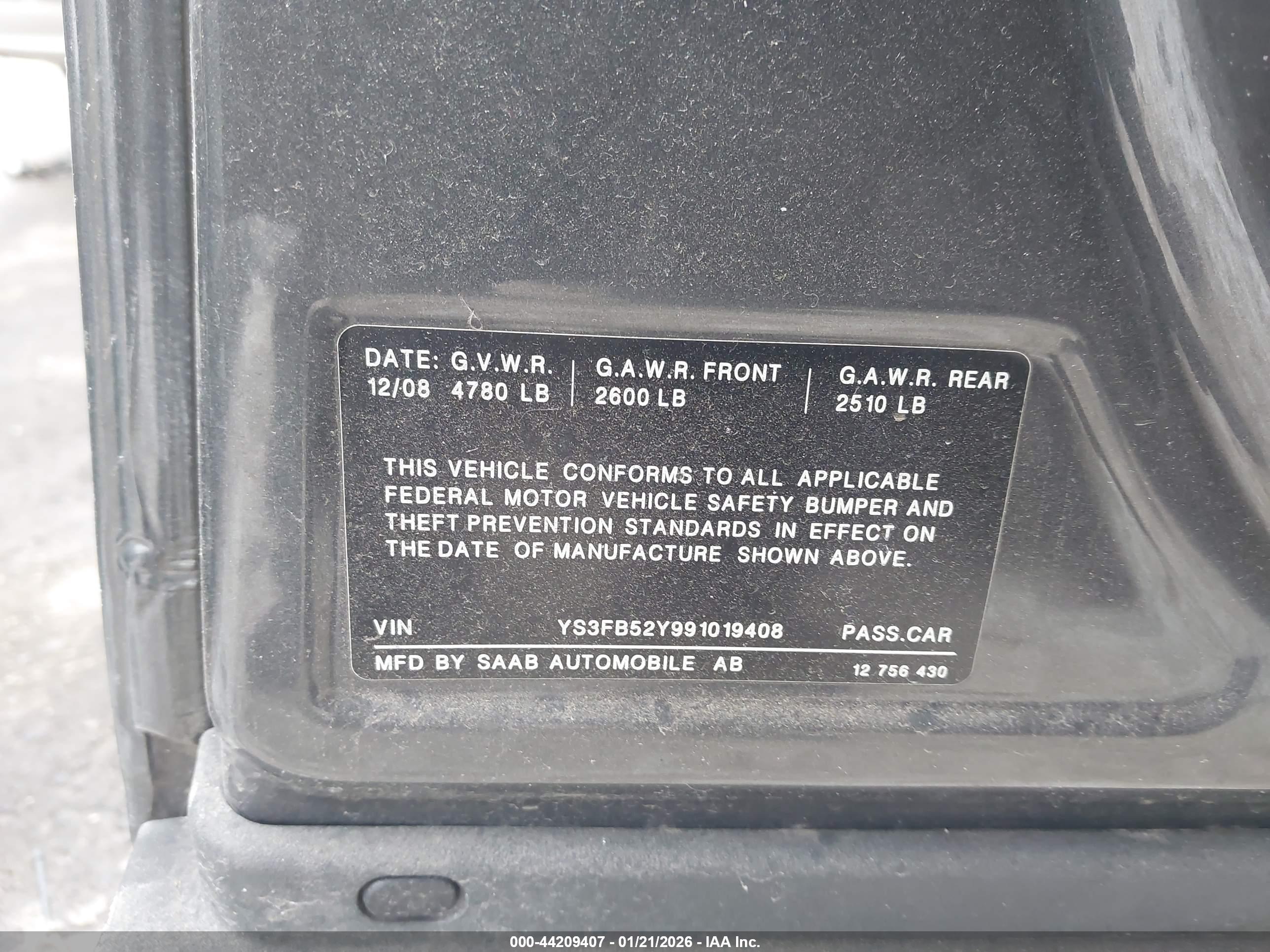 SAAB 9-3 image 9