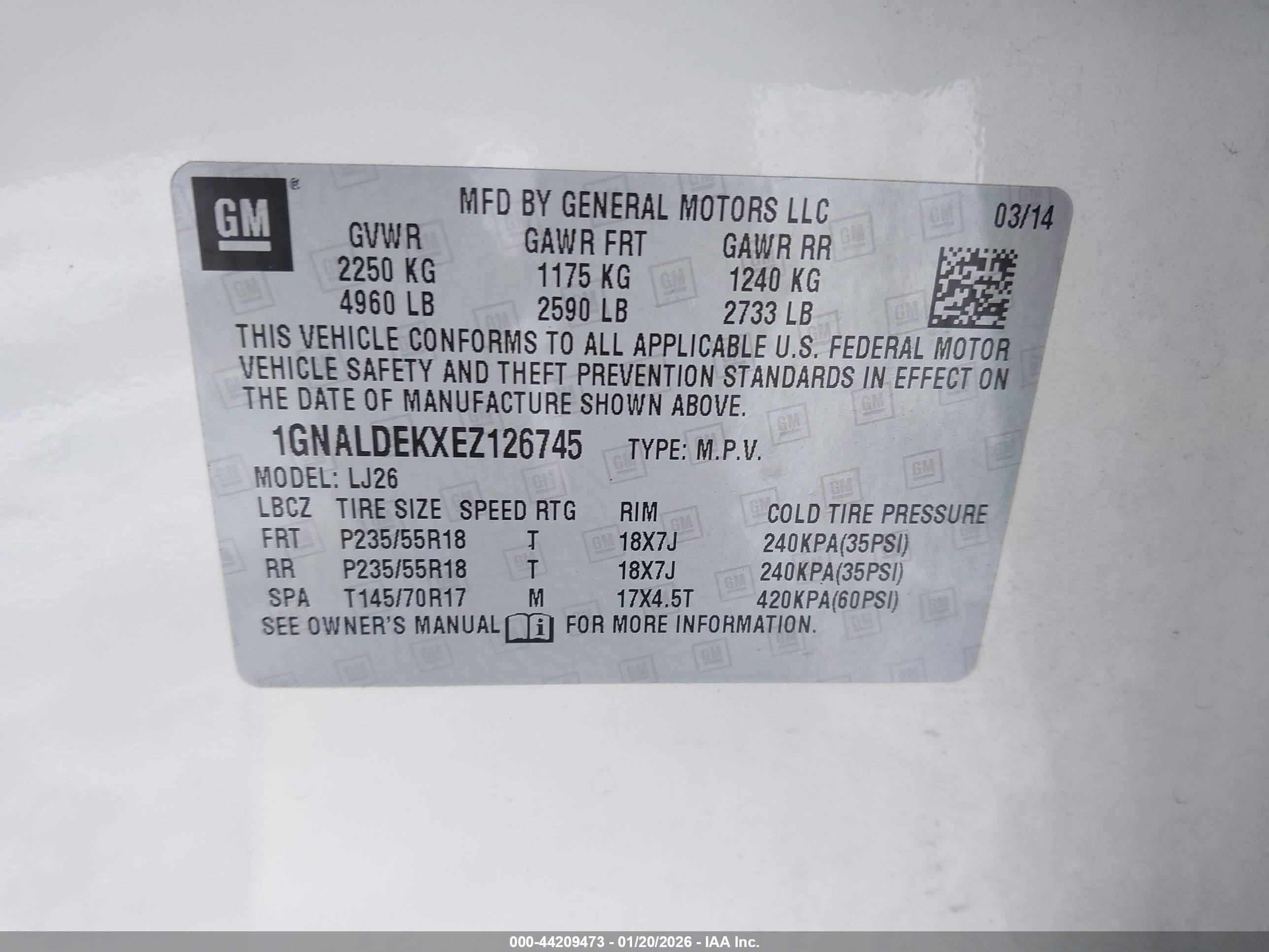 CHEVROLET EQUINOX image 9