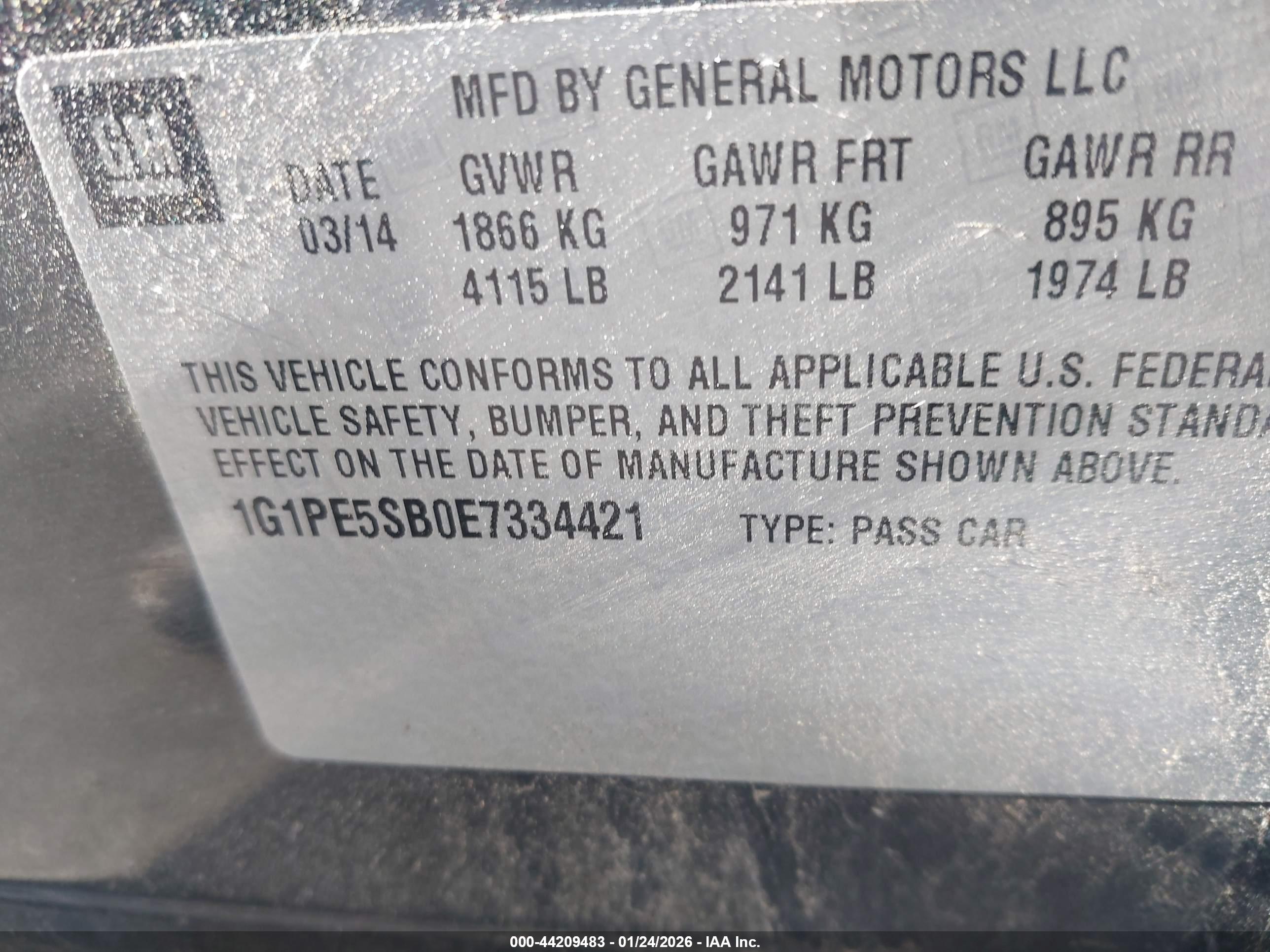 CHEVROLET CRUZE image 9