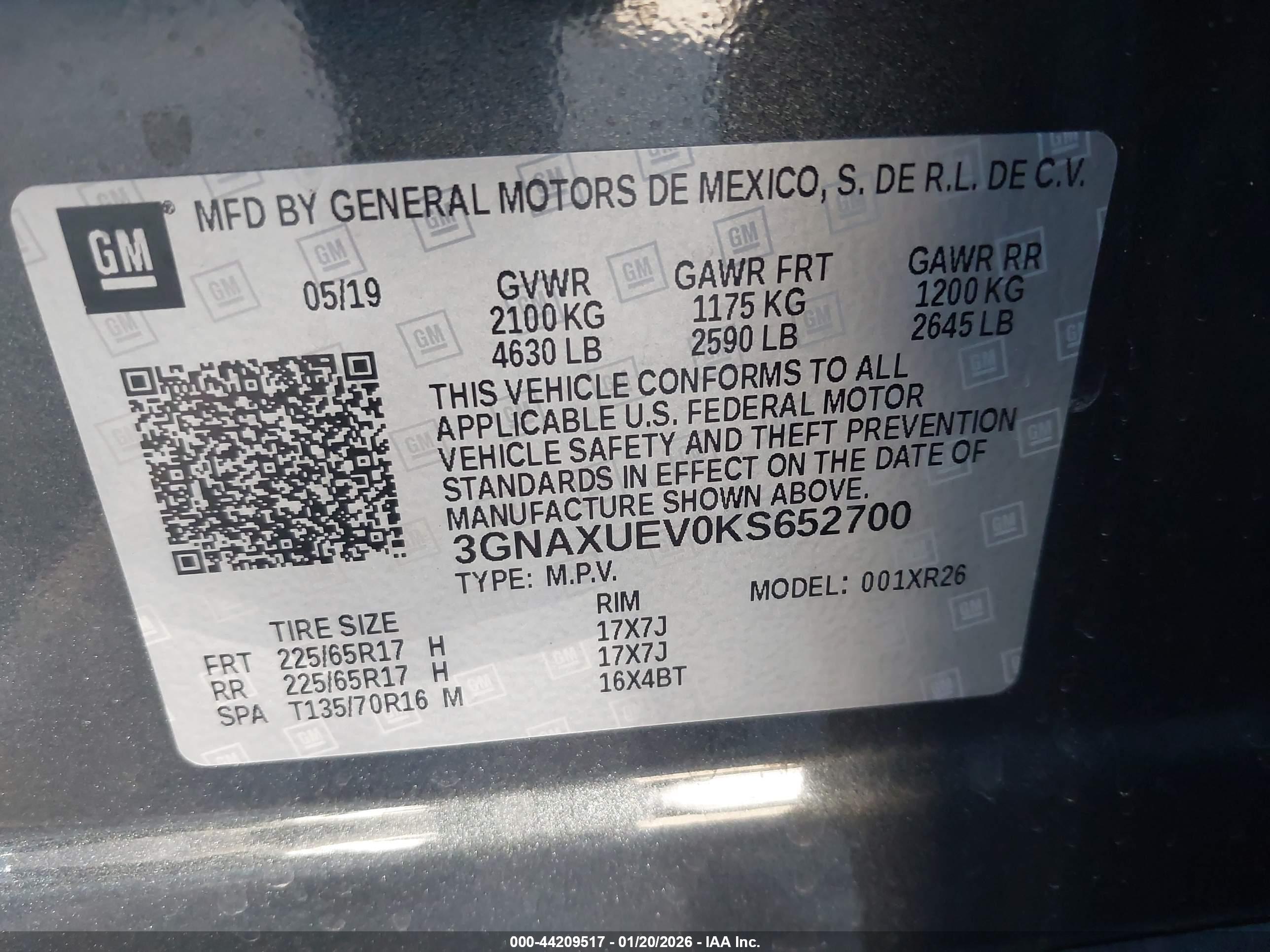 CHEVROLET EQUINOX image 9
