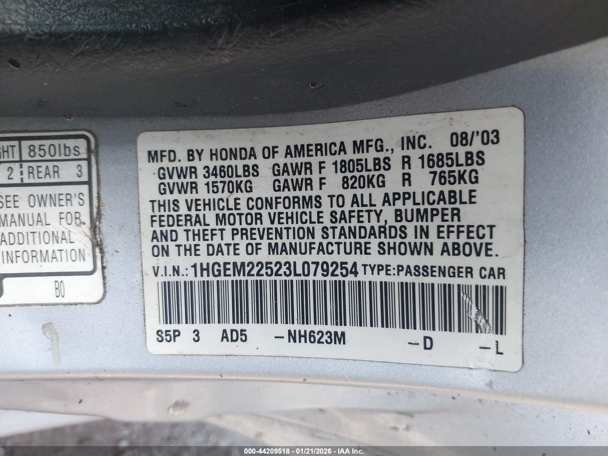 HONDA CIVIC image 9