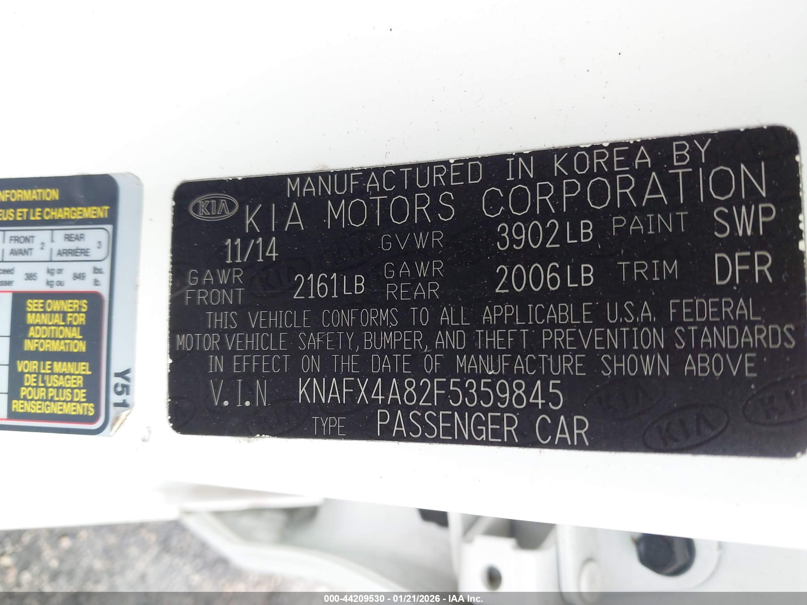 KIA FORTE image 9