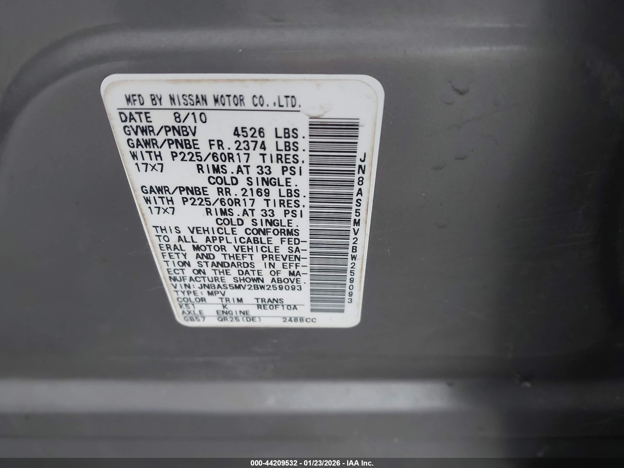 NISSAN ROGUE image 9