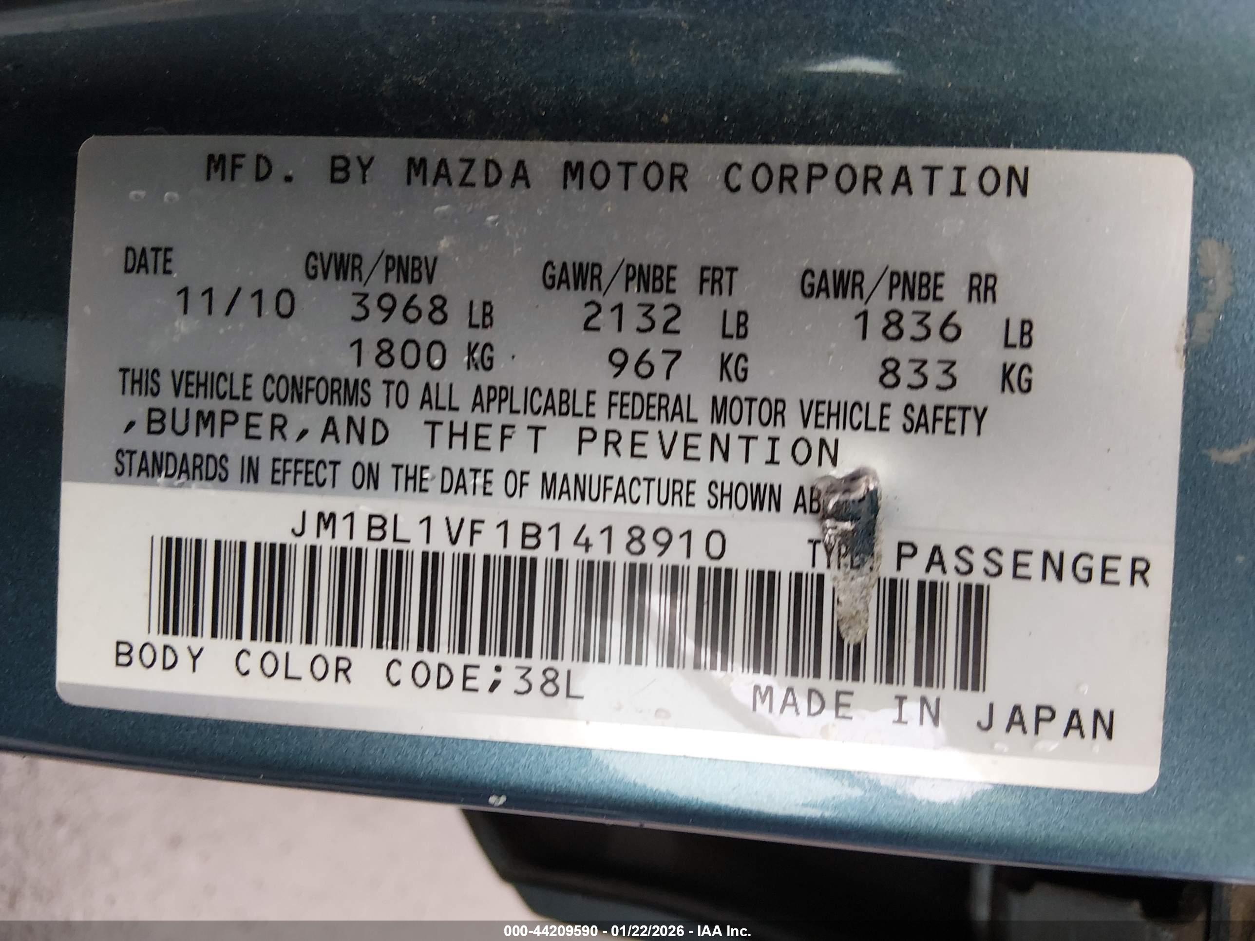 MAZDA MAZDA3 image 9