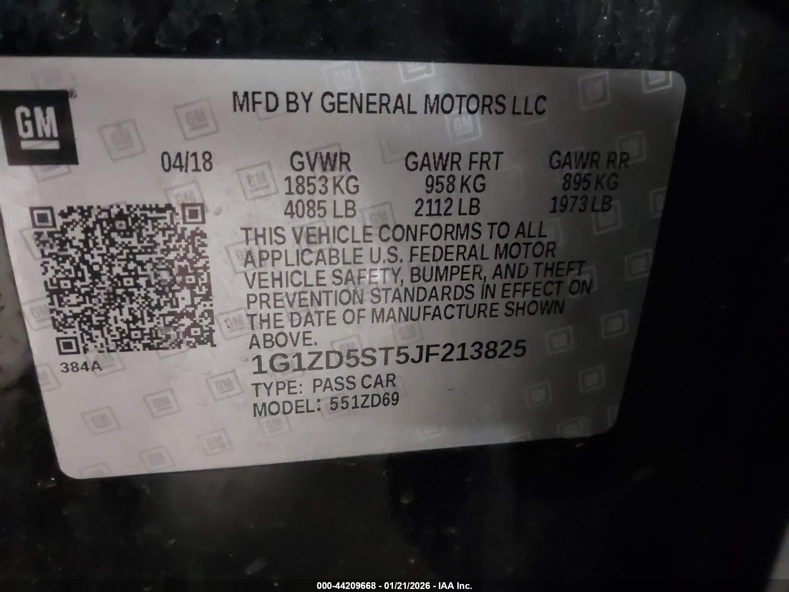 CHEVROLET MALIBU image 9