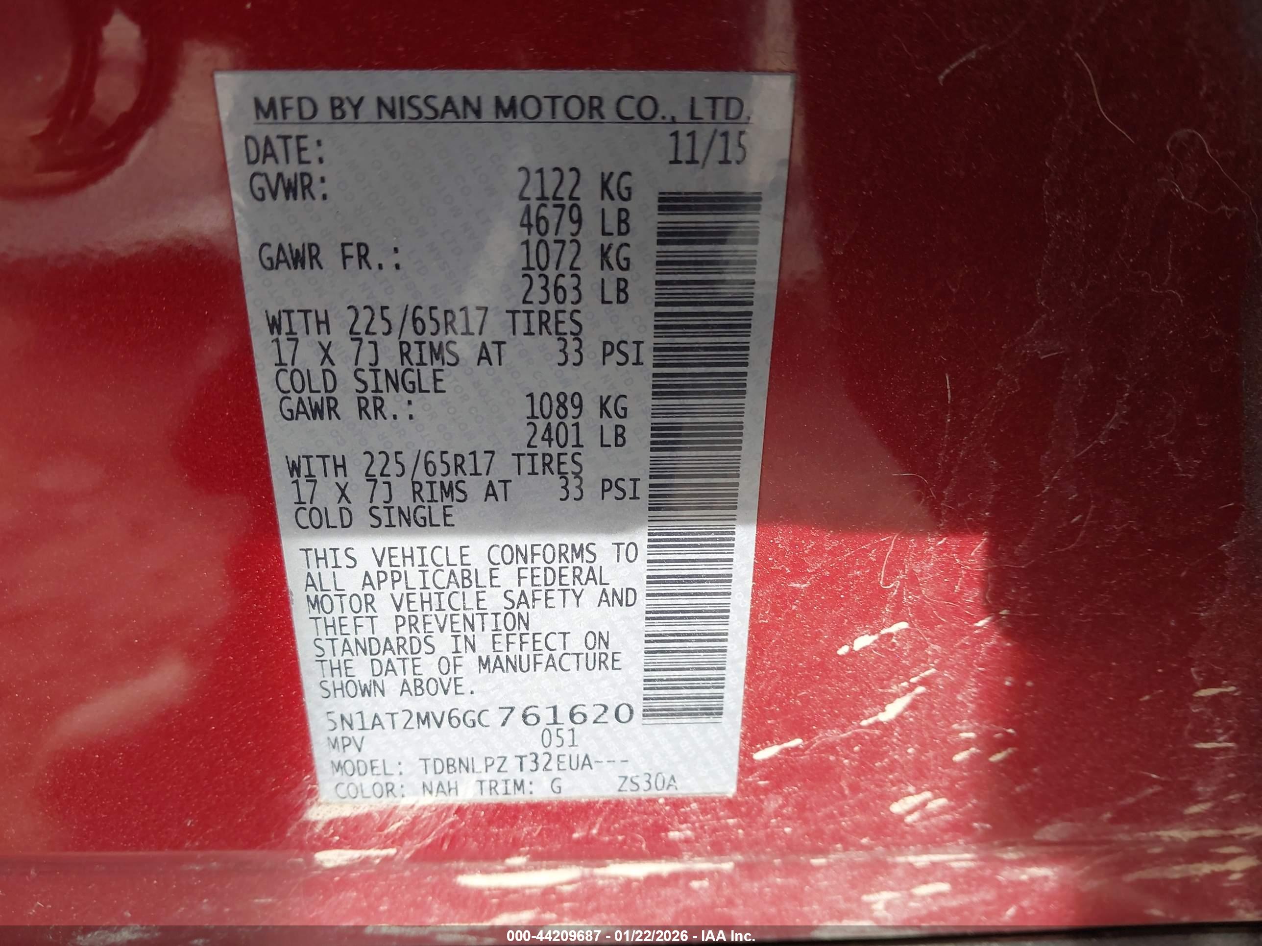 NISSAN ROGUE image 9